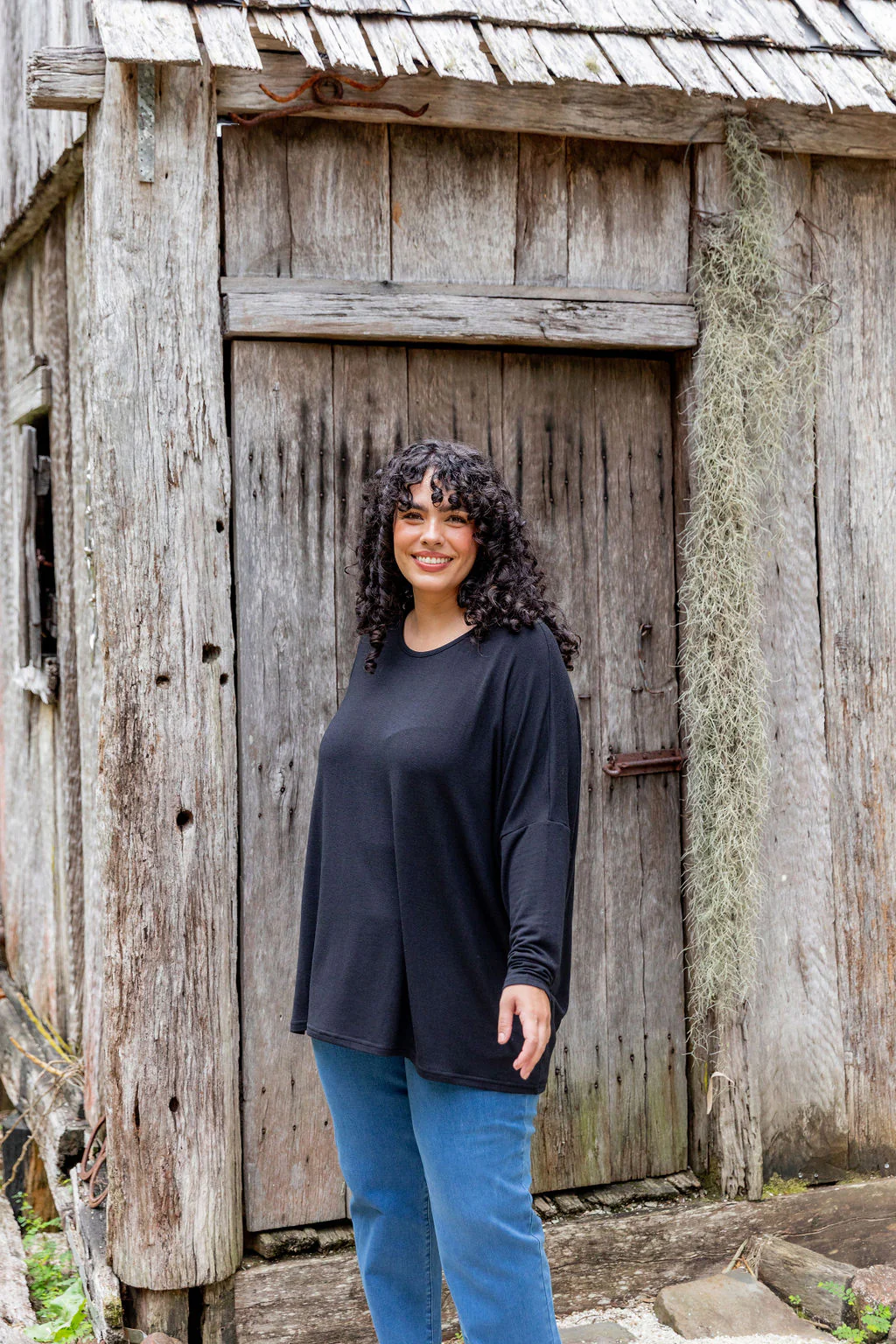 Harlow Knit Top in Black - Image 9