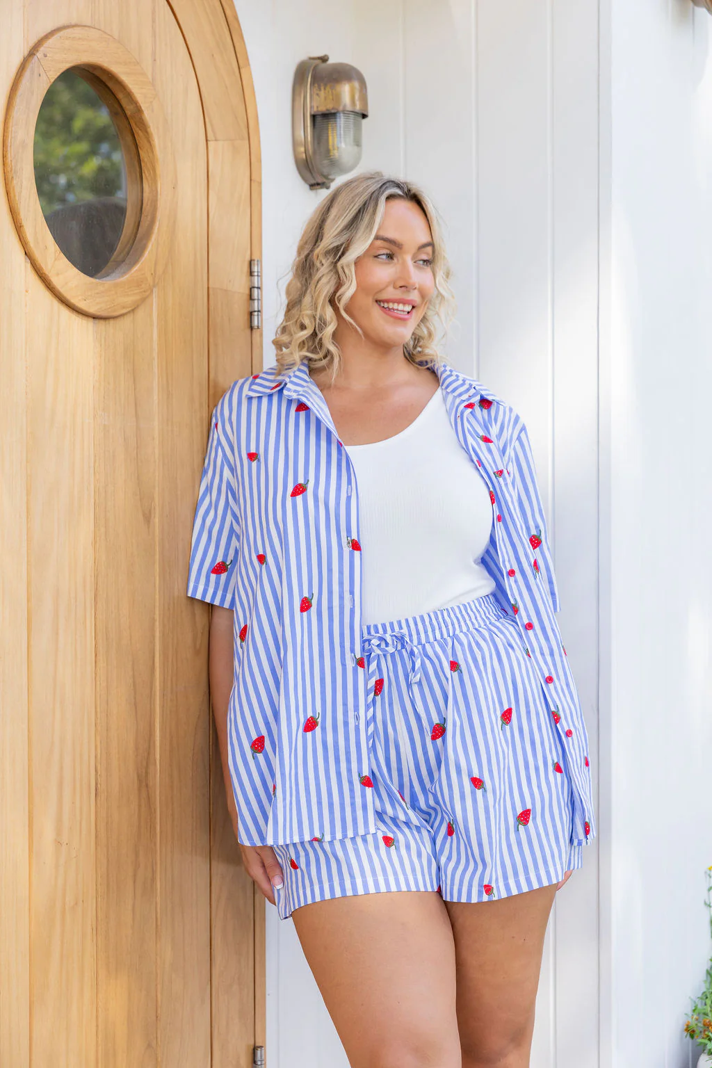 Harlow Short in Strawberry Shortcake - Image 6