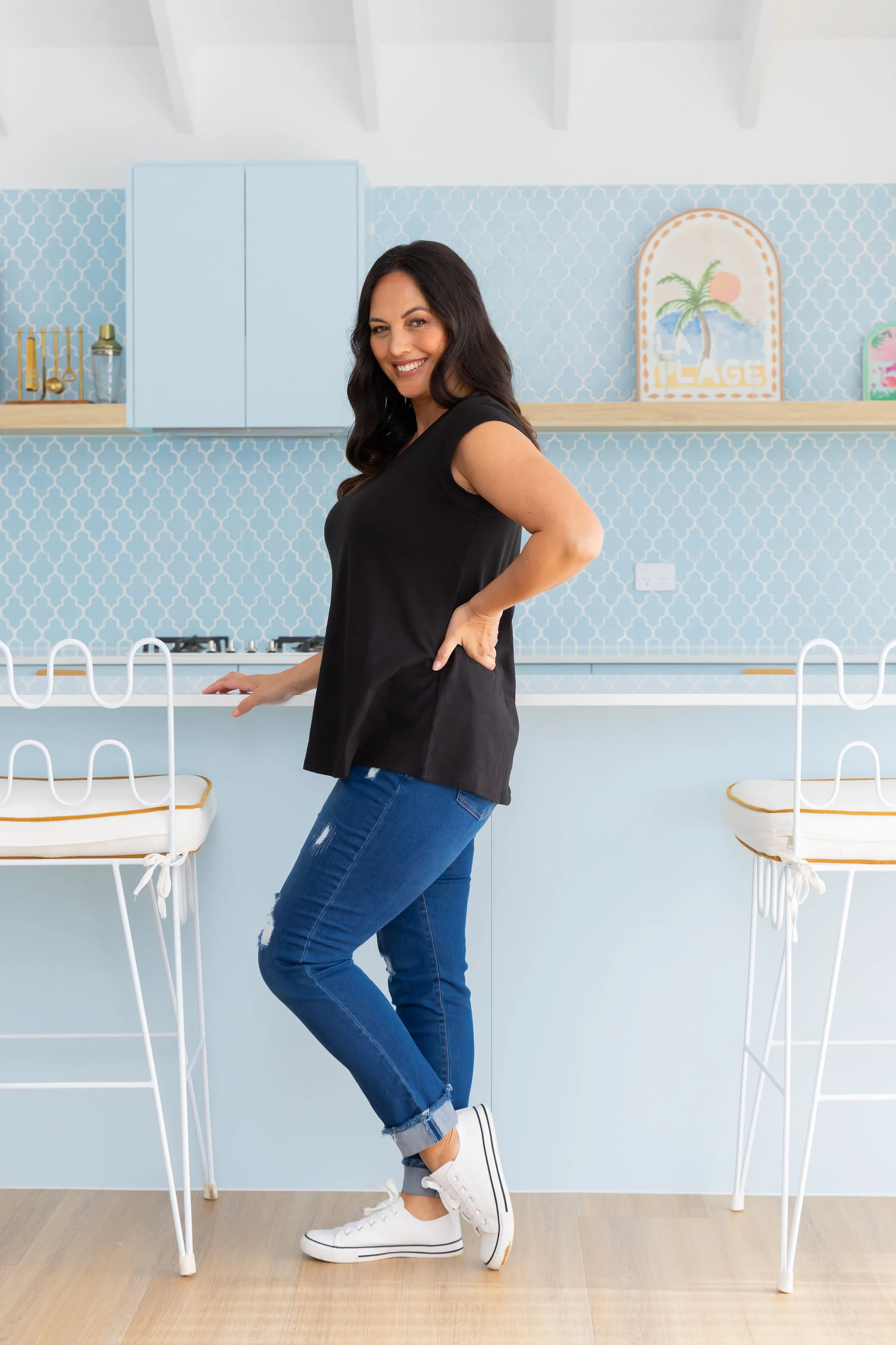 Isla Shirt in Black - Image 15