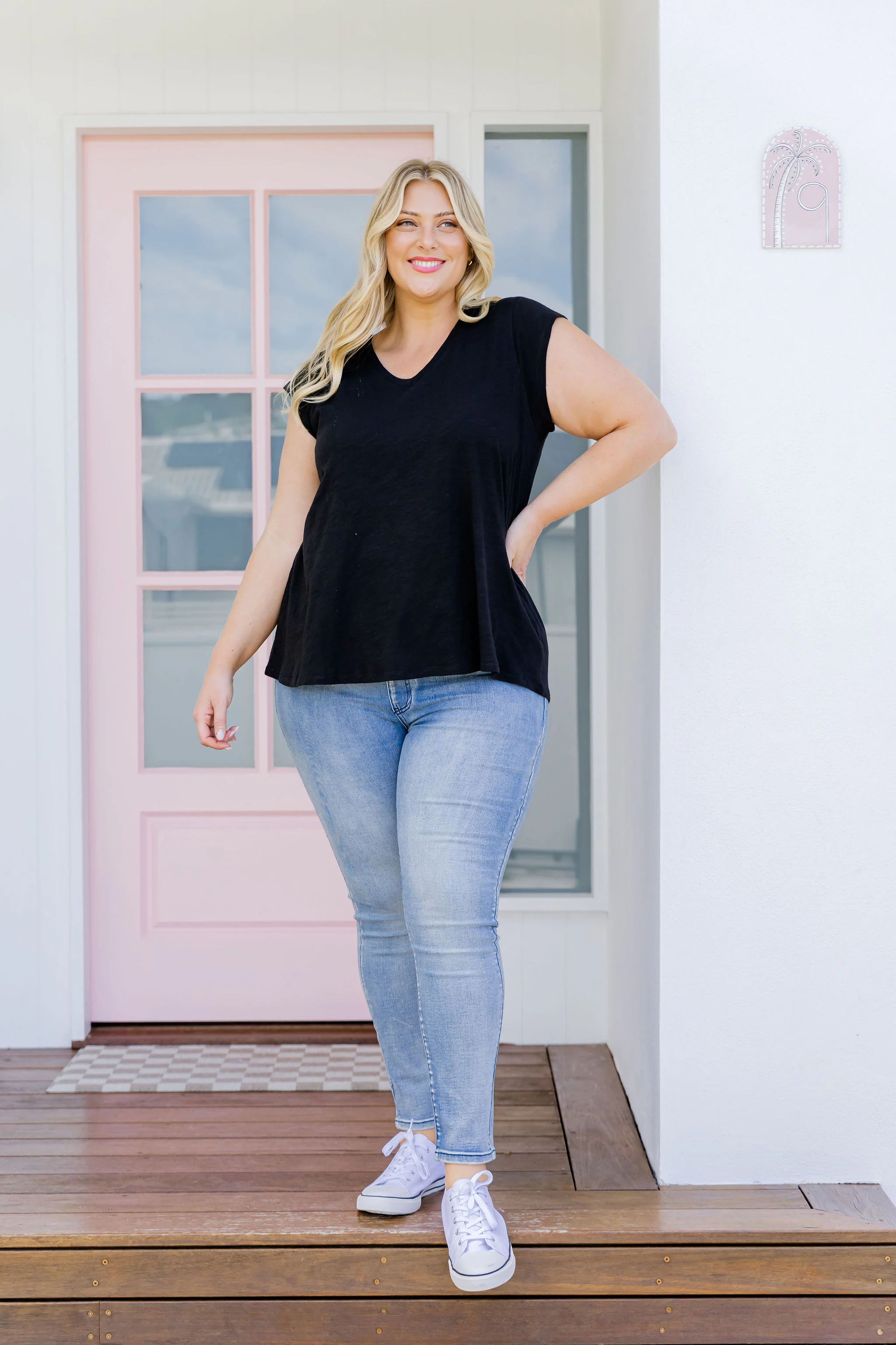 Isla Shirt in Black - Image 20