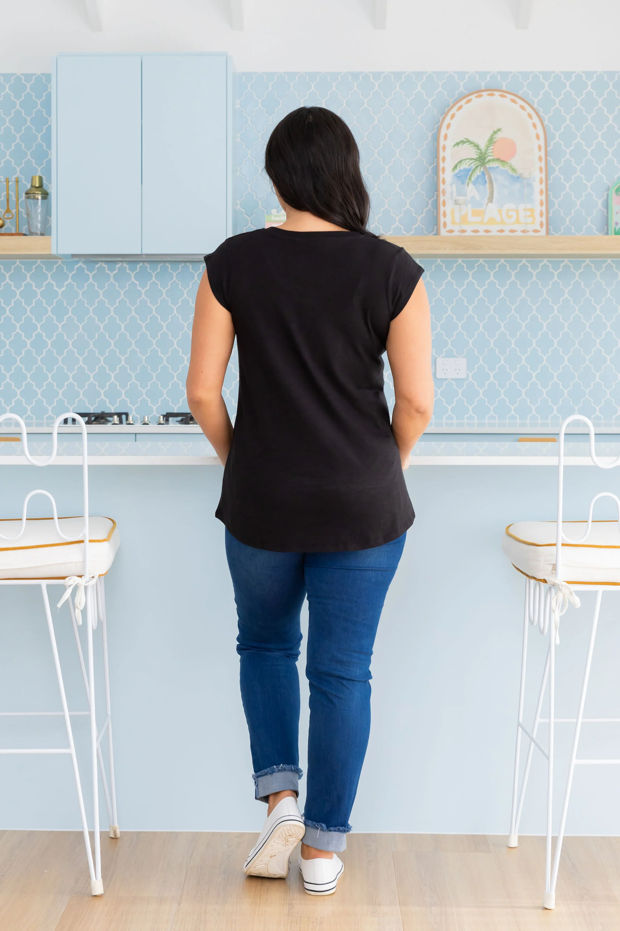 Isla Shirt in Black - Image 22