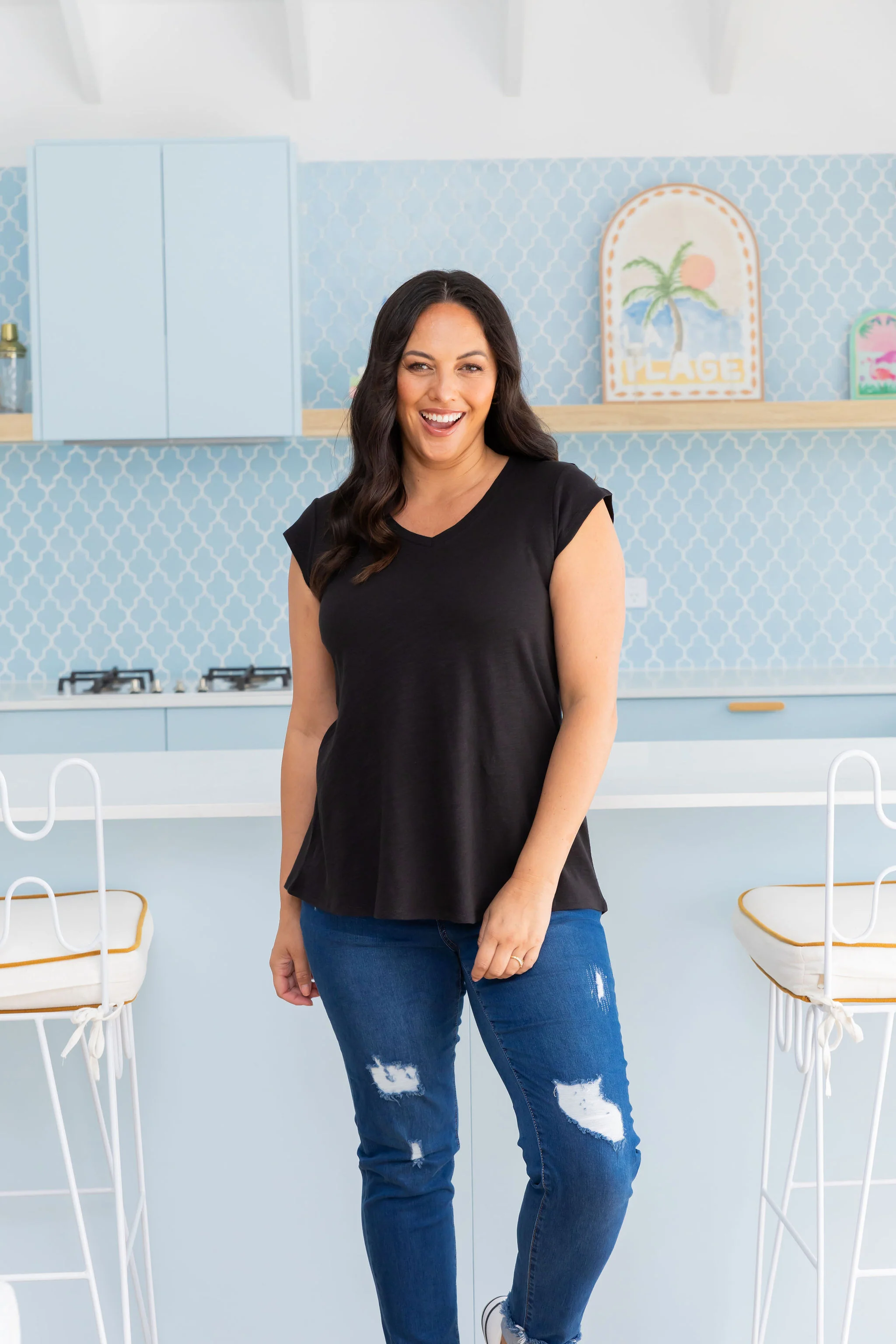 Isla Shirt in Black - Image 5