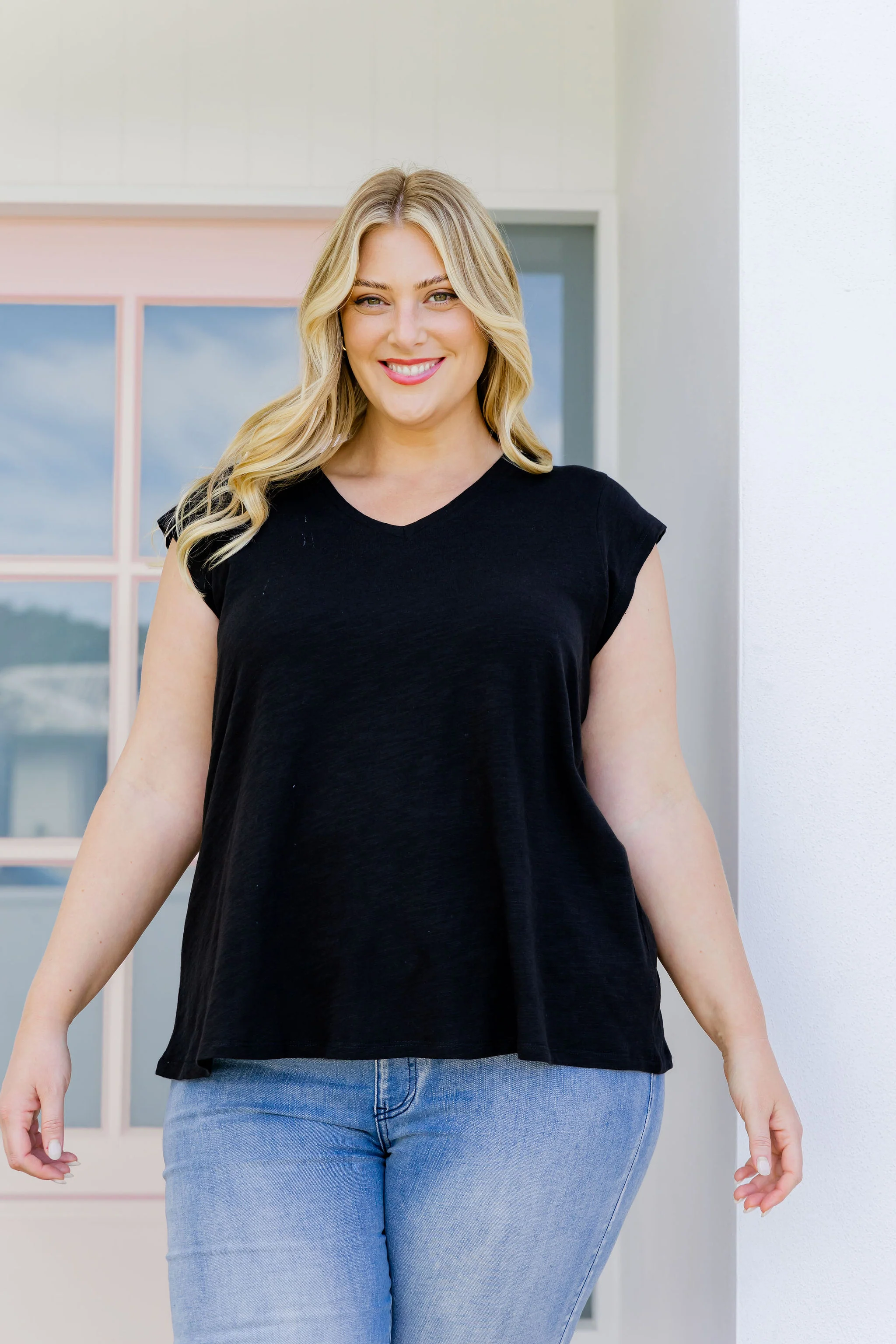 Isla Shirt in Black - Image 7