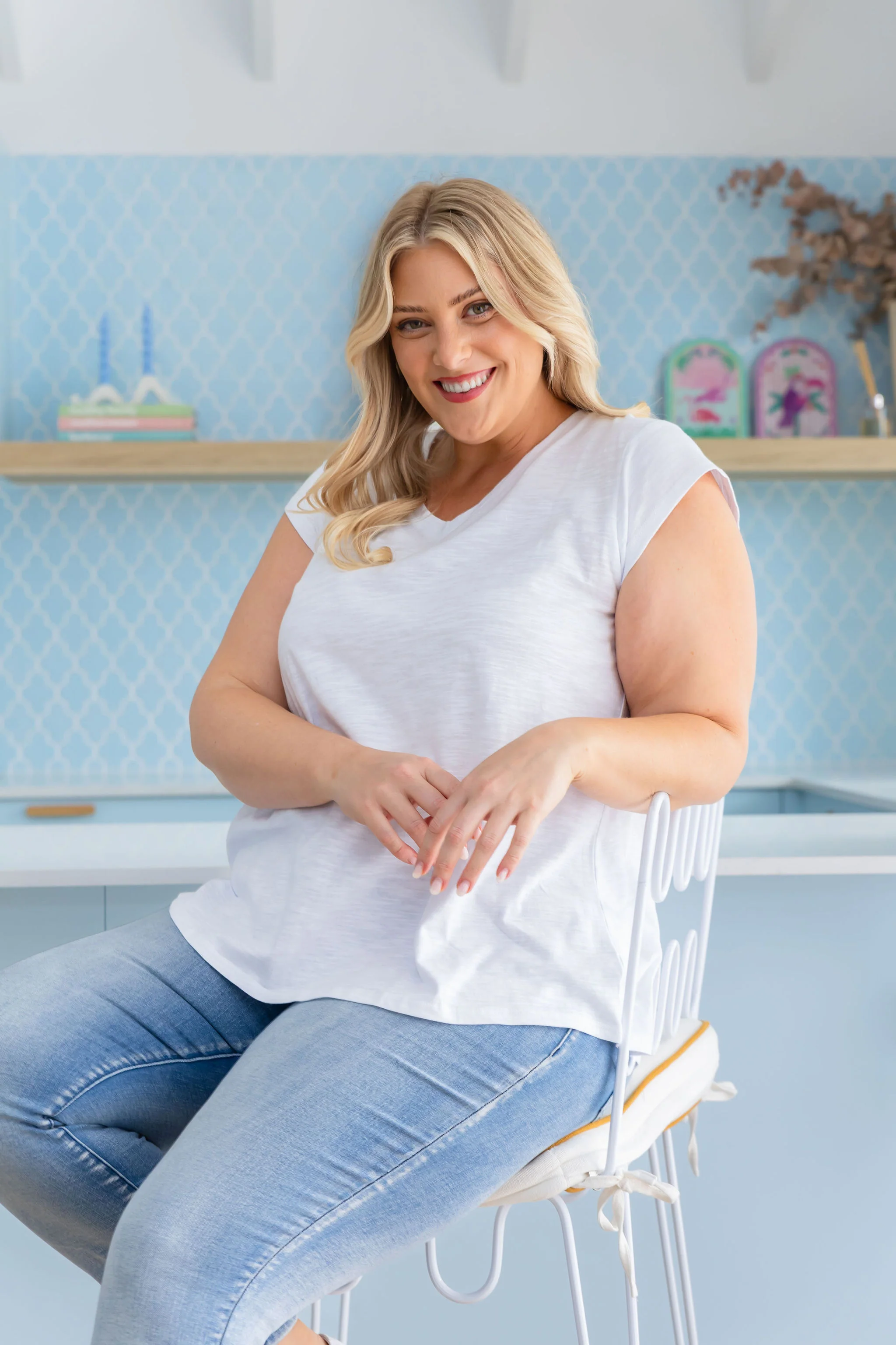 Isla Shirt in White - Image 19