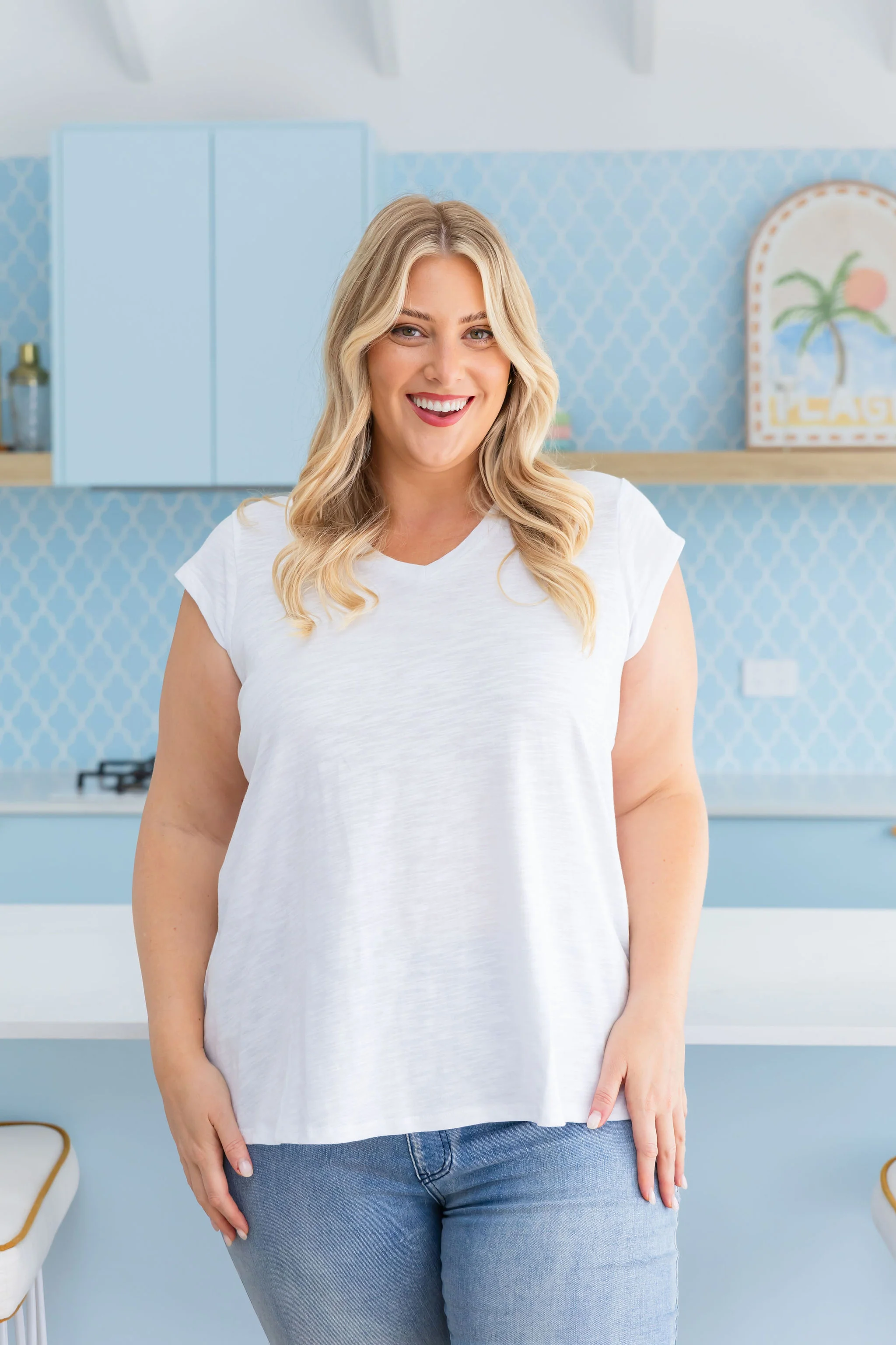 Isla Shirt in White - Image 3