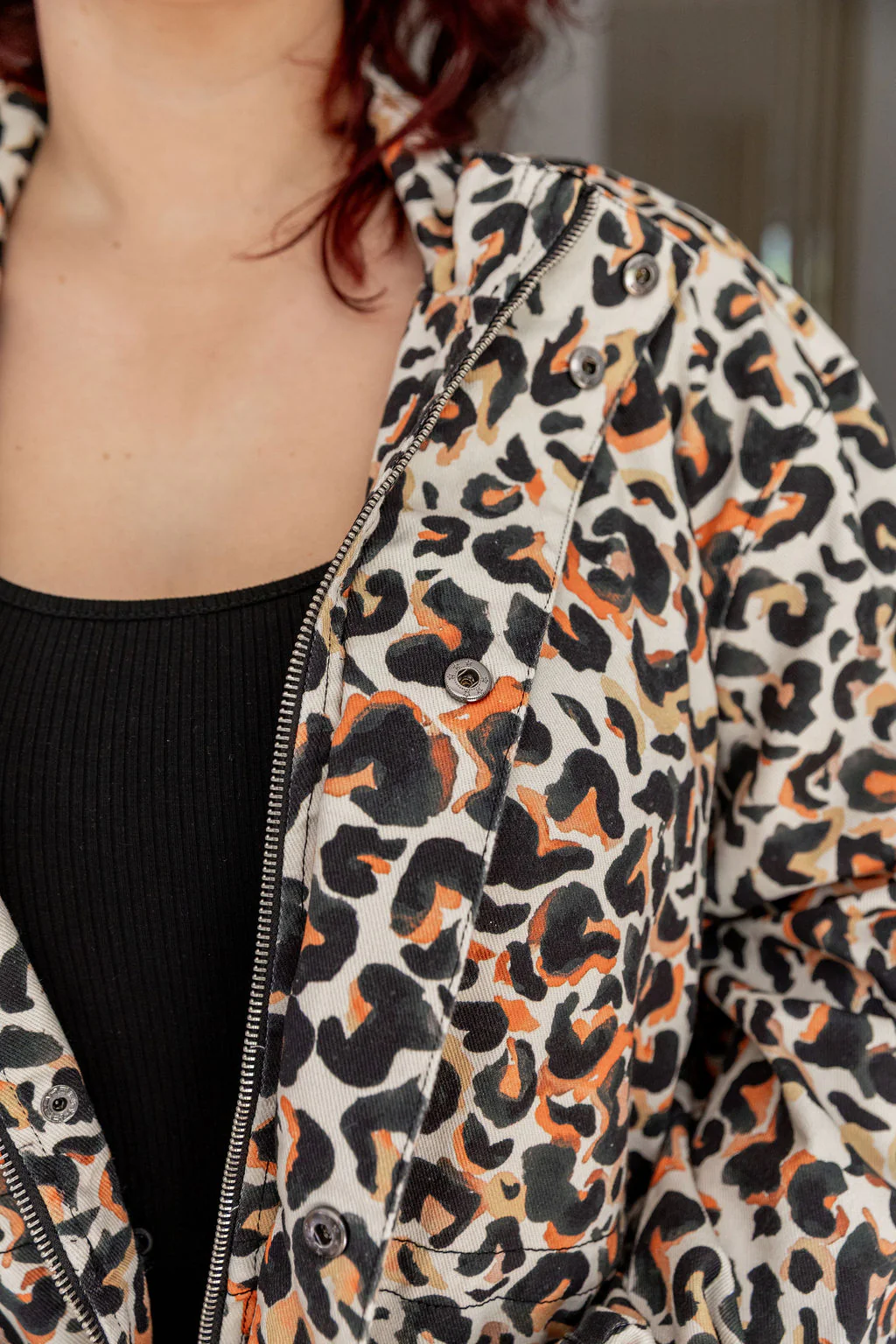 Lakey Jacket in Instinct Print - Image 15