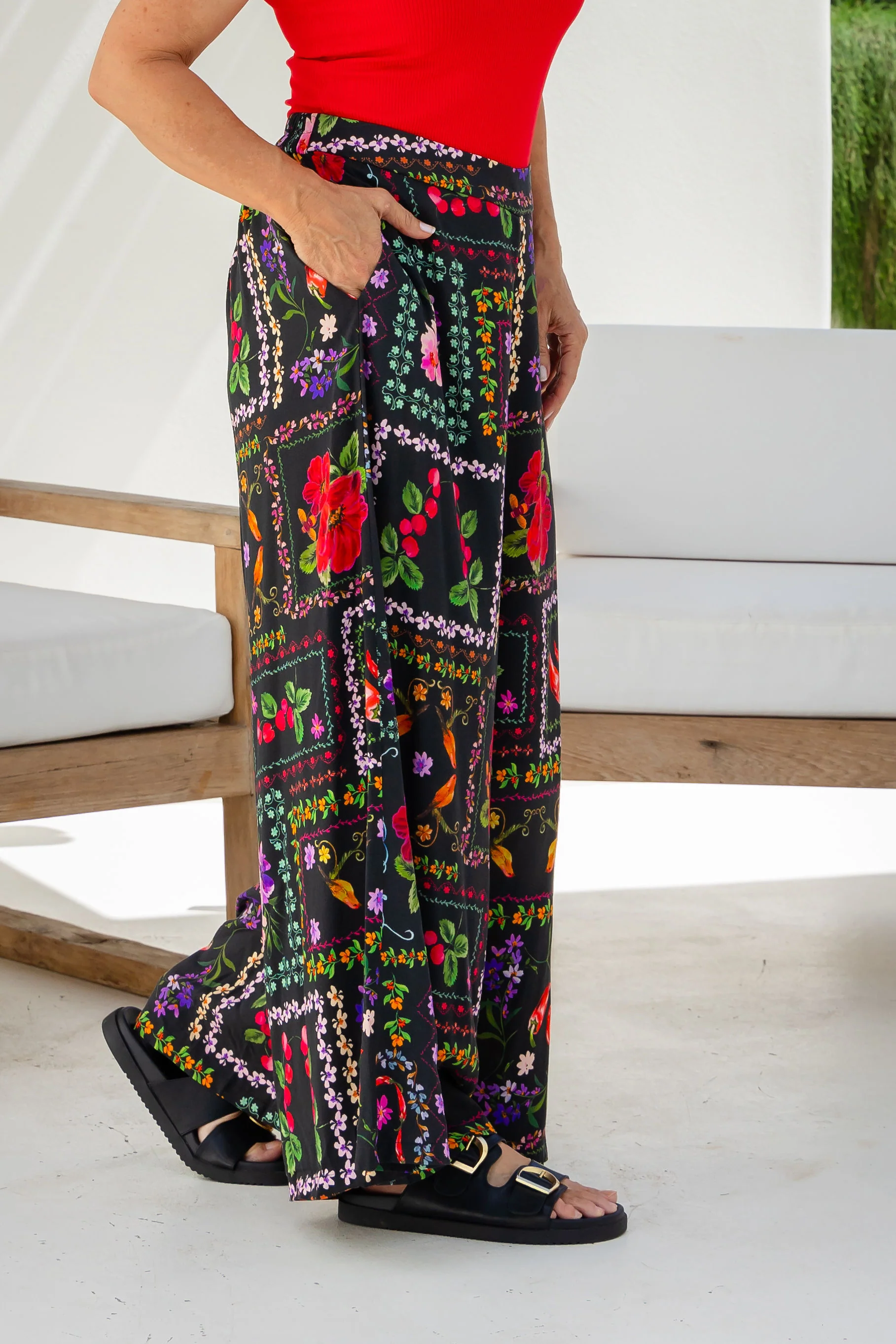 Larsa Pants in Sweet Bee - Image 5