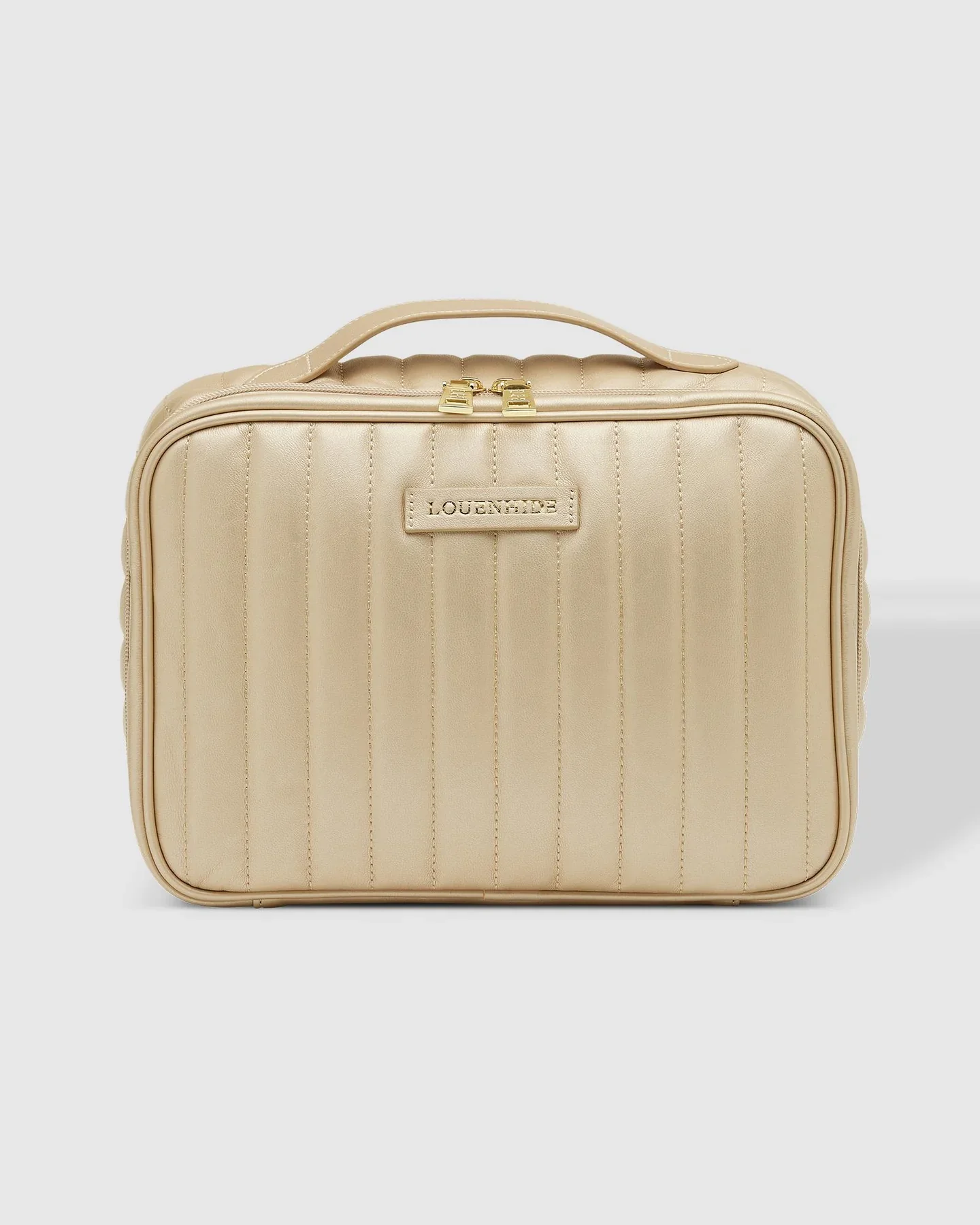 Maggie Cosmetic Case in Champagne by Louenhide - Image 3