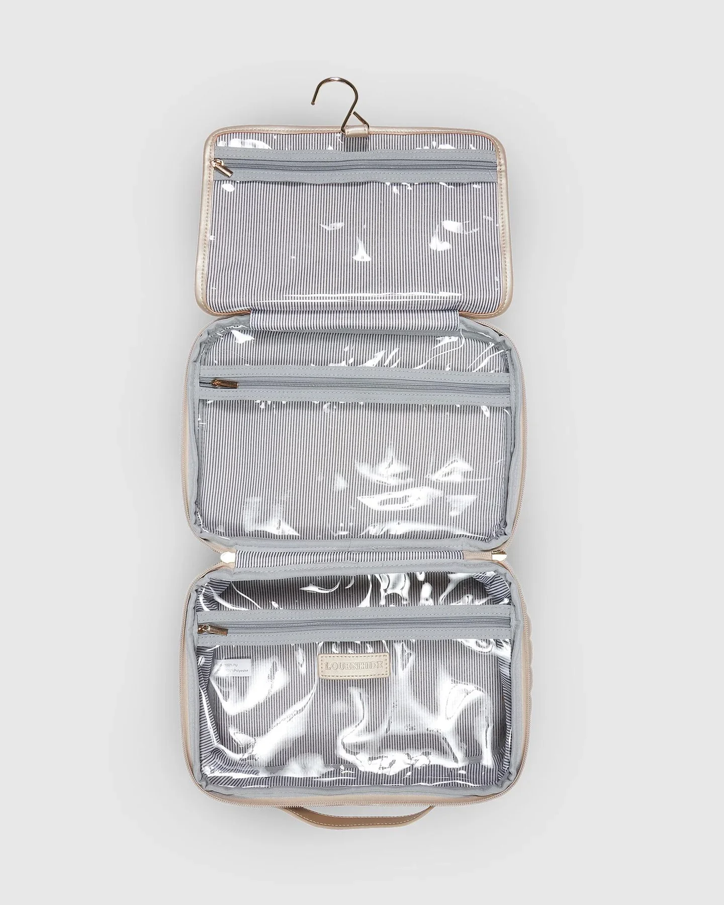 Maggie Cosmetic Case in Champagne by Louenhide - Image 4