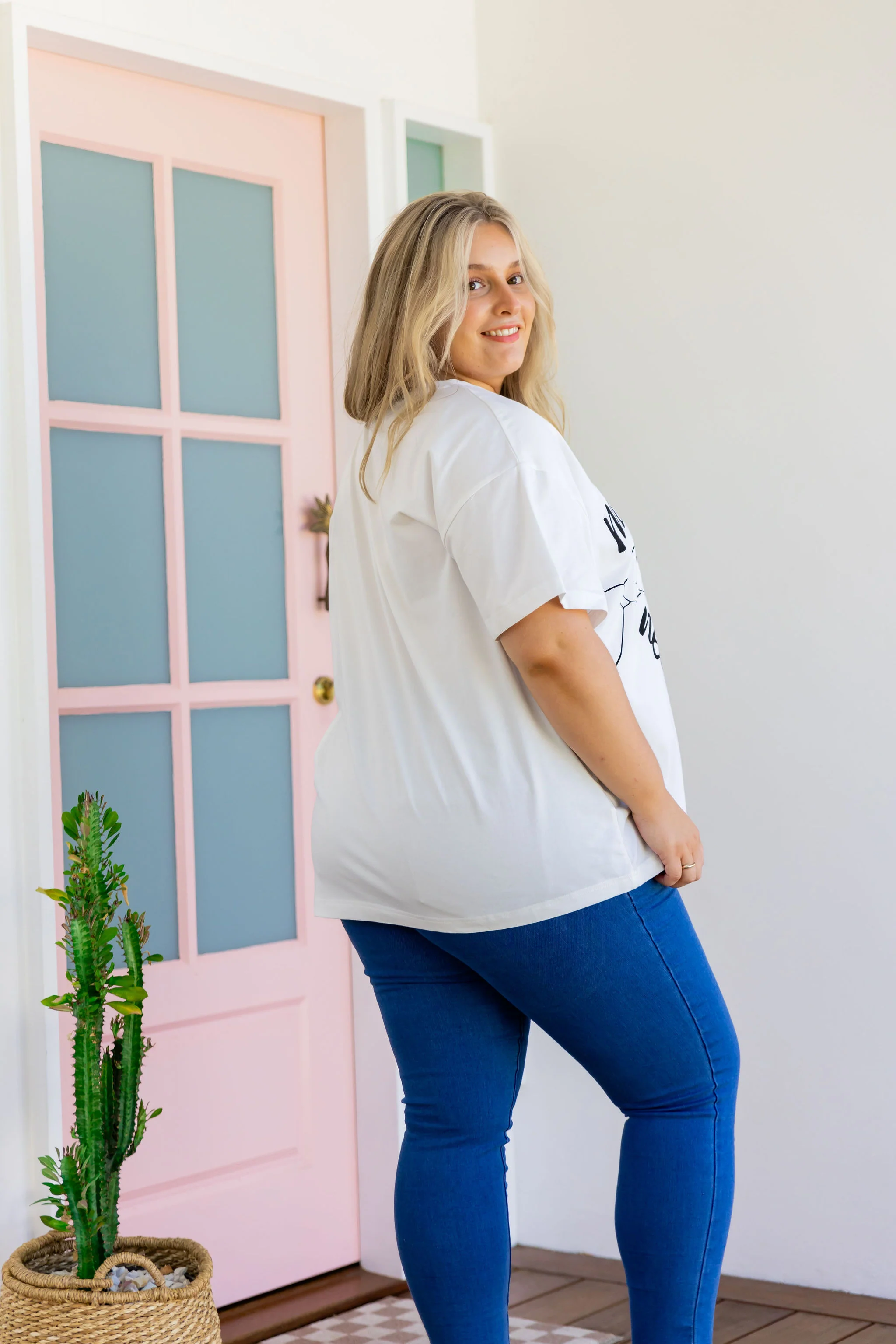 Mamma Needs Coffee Tee in White - Image 25