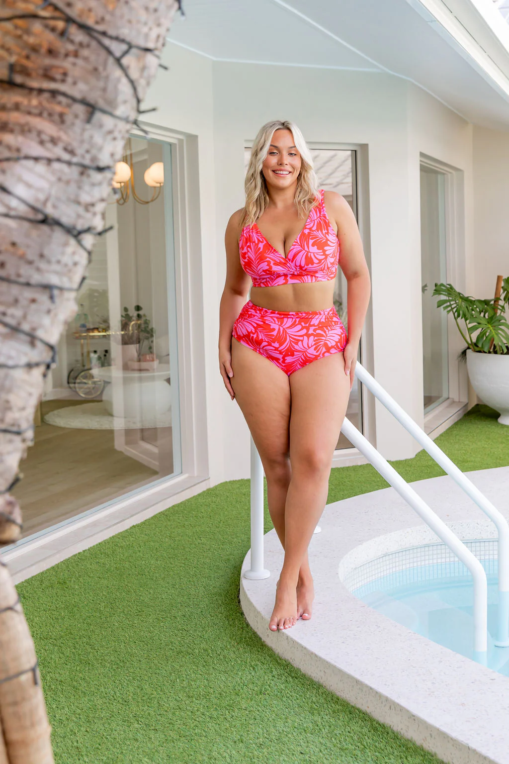 Miami Pants In Pink Jungle - Image 17