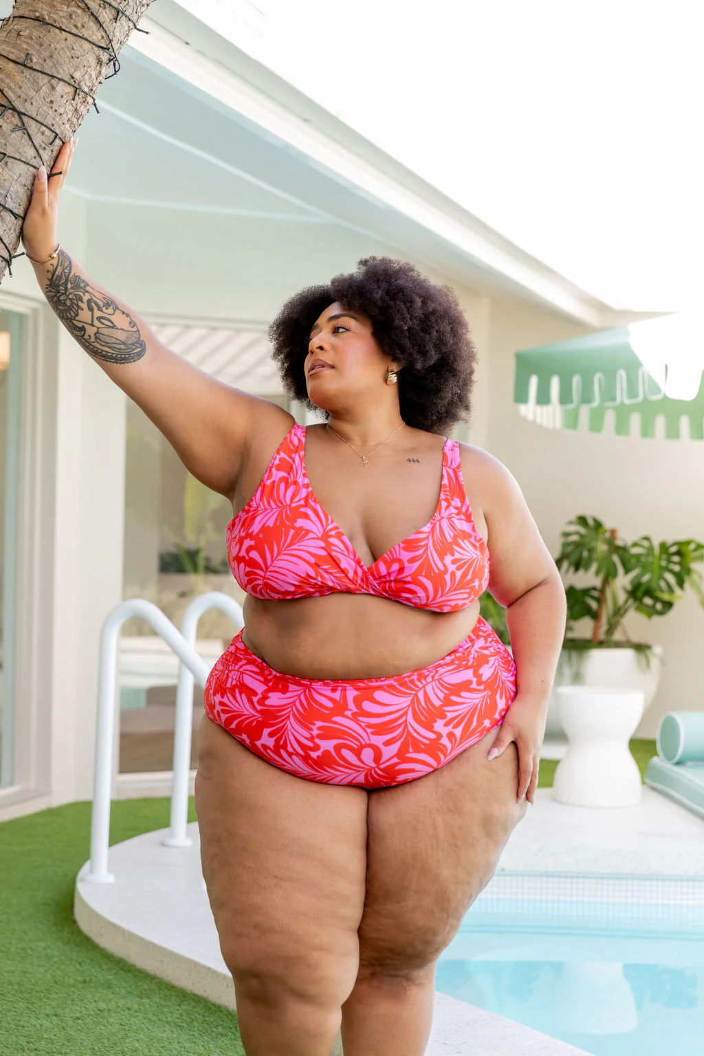 Miami Pants In Pink Jungle - Image 38