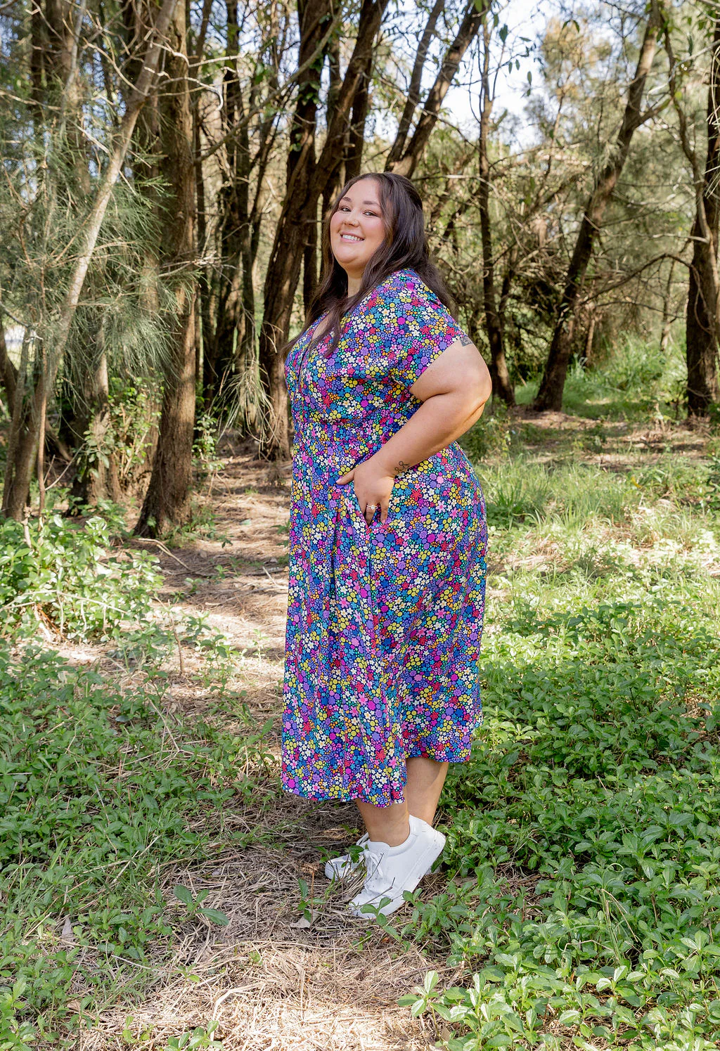 Millie Dress in Ditsy by Kasey Rainbow - Image 12