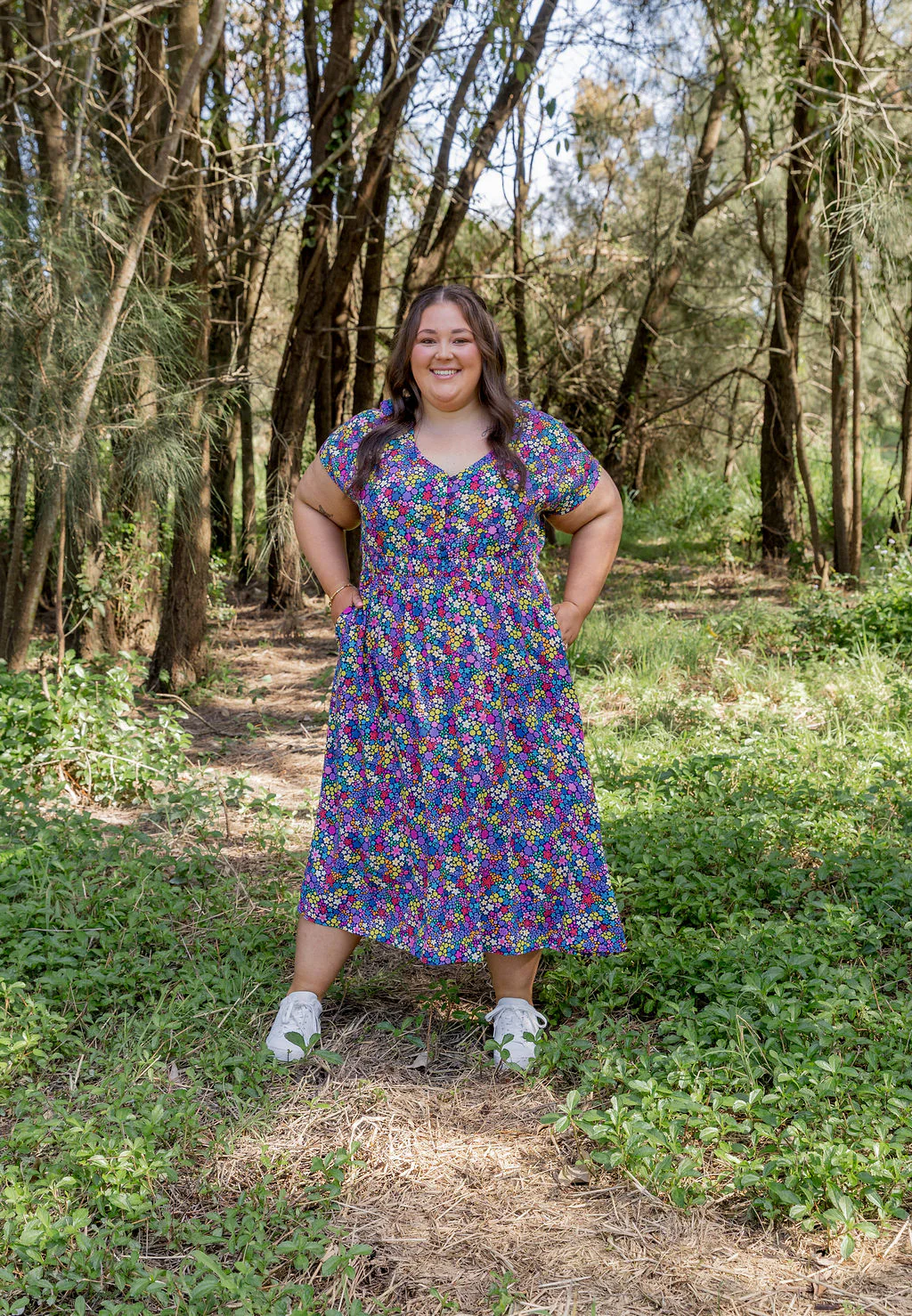 Millie Dress in Ditsy by Kasey Rainbow - Image 7