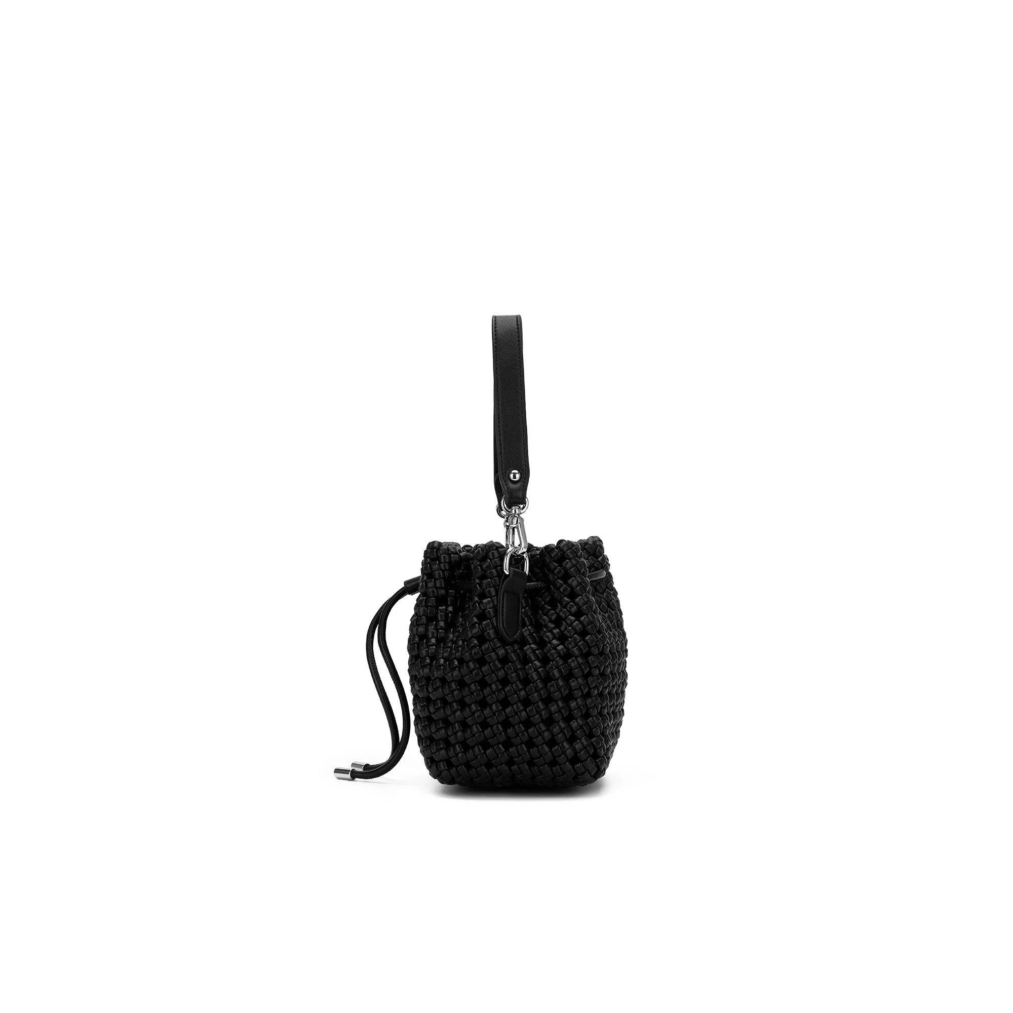 Mindy Black Bucket Bag by Black Caviar - Image 3