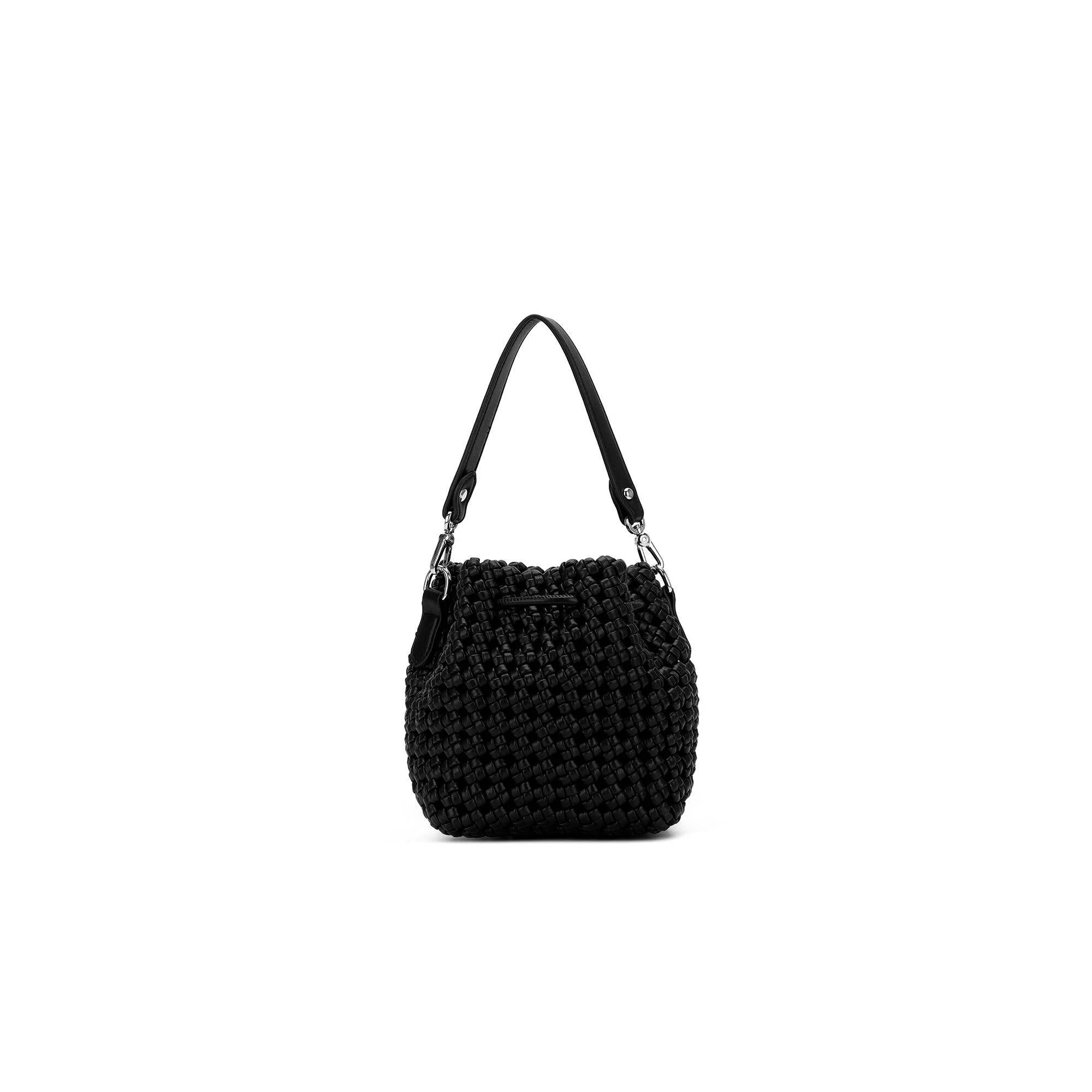 Mindy Black Bucket Bag by Black Caviar - Image 4