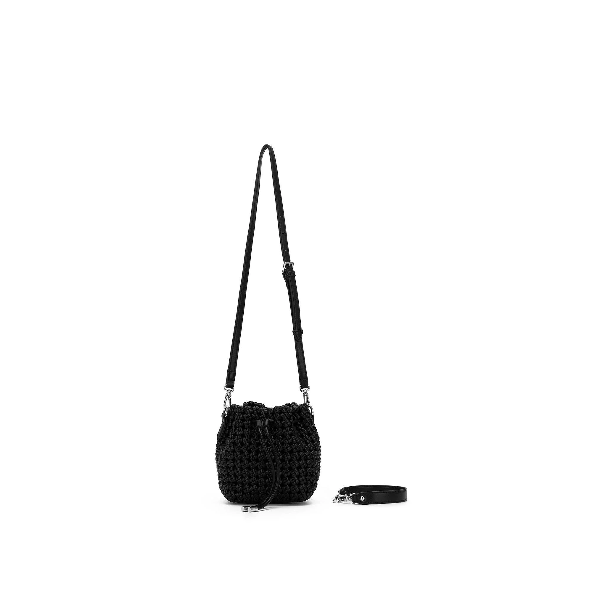 Mindy Black Bucket Bag by Black Caviar - Image 6