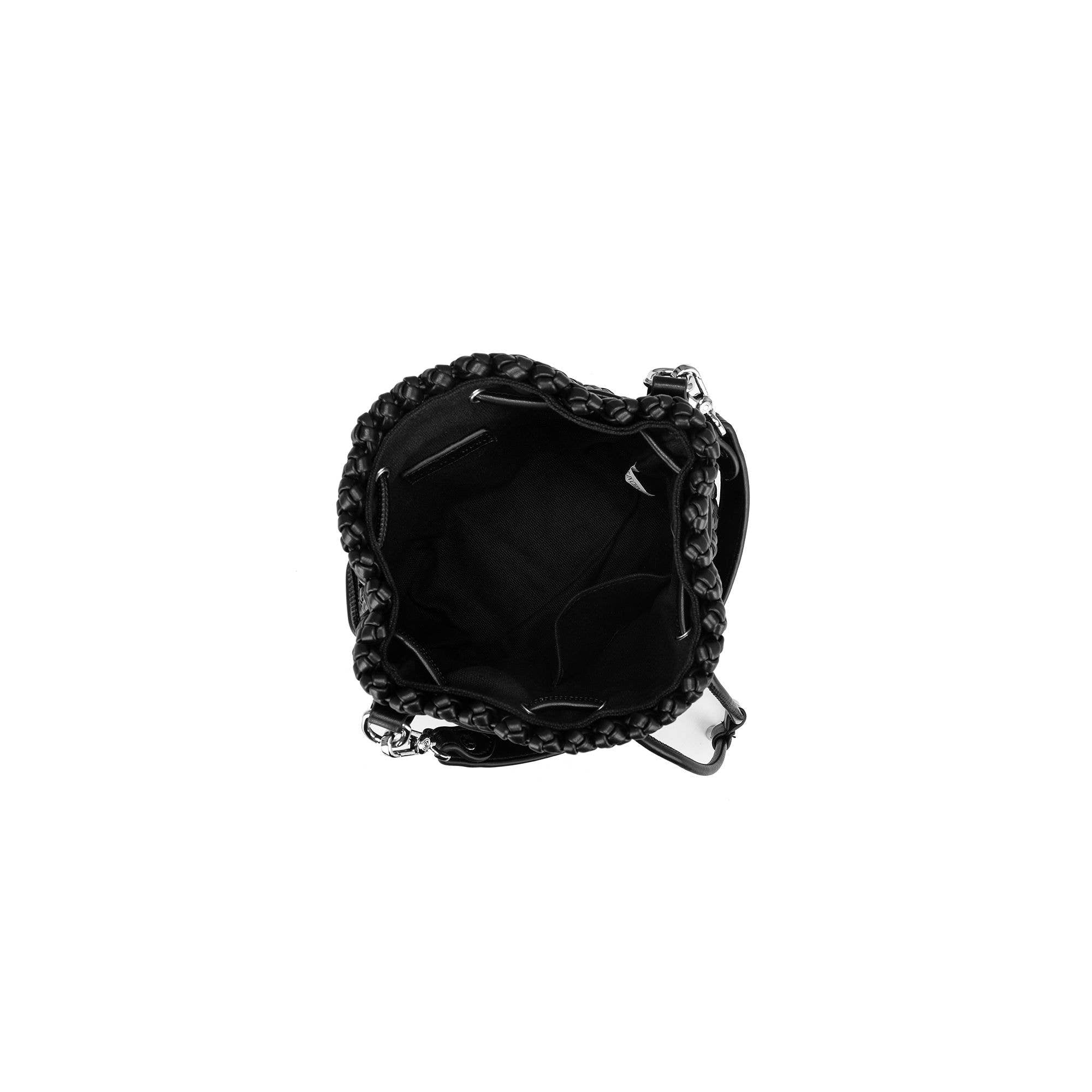 Mindy Black Bucket Bag by Black Caviar - Image 7