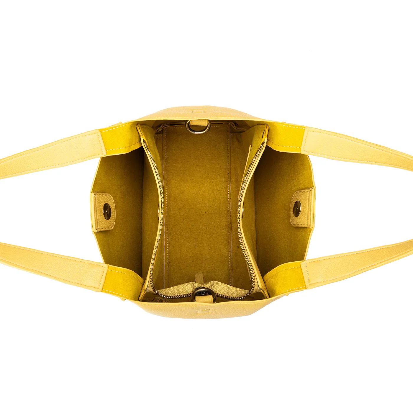 Mini Evelyn Butter 3 Piece Hobo Tote by Black Caviar - Image 8