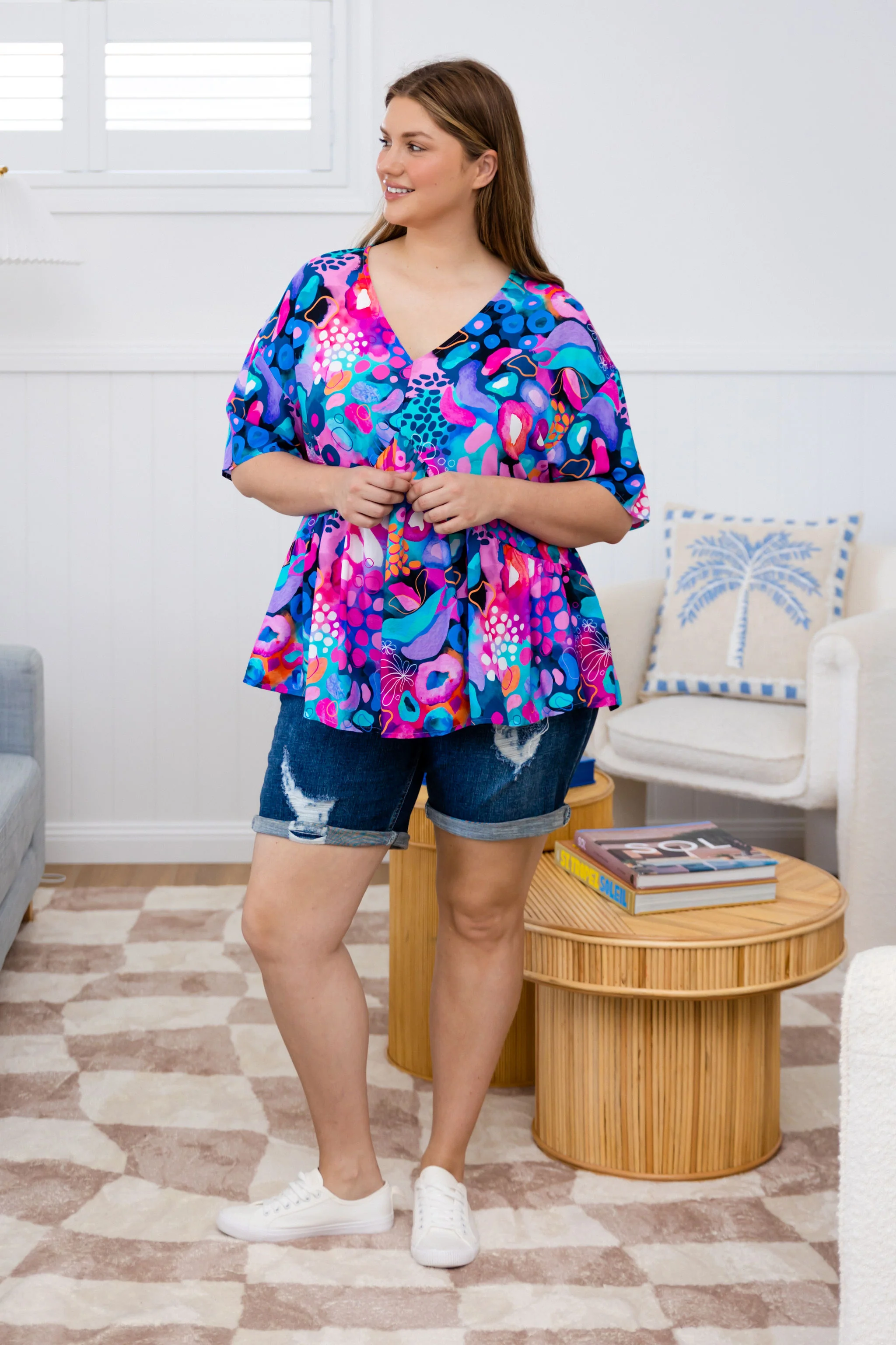 Peak Top in Midnight Safari by Kasey Rainbow - Image 10