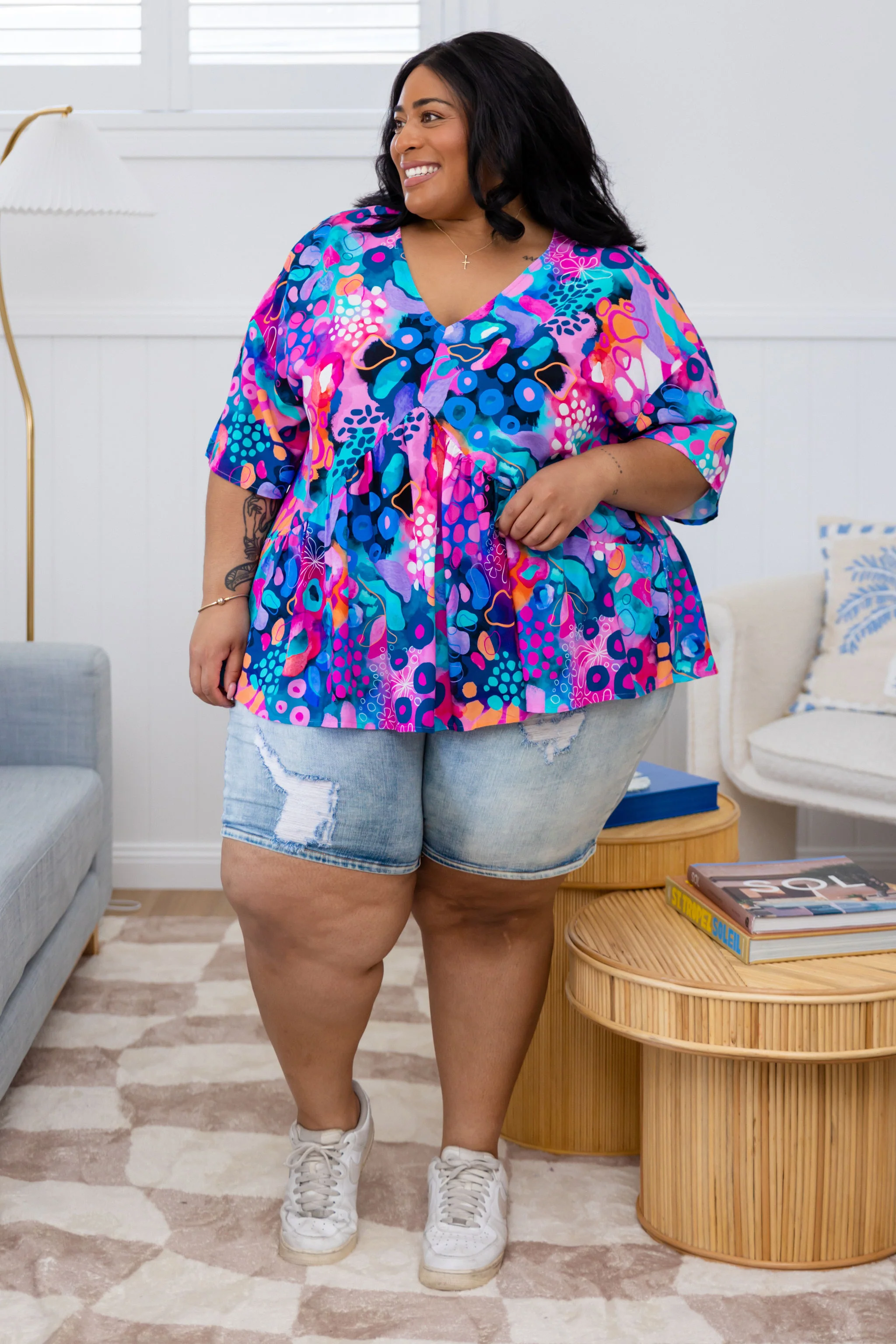 Peak Top in Midnight Safari by Kasey Rainbow - Image 12