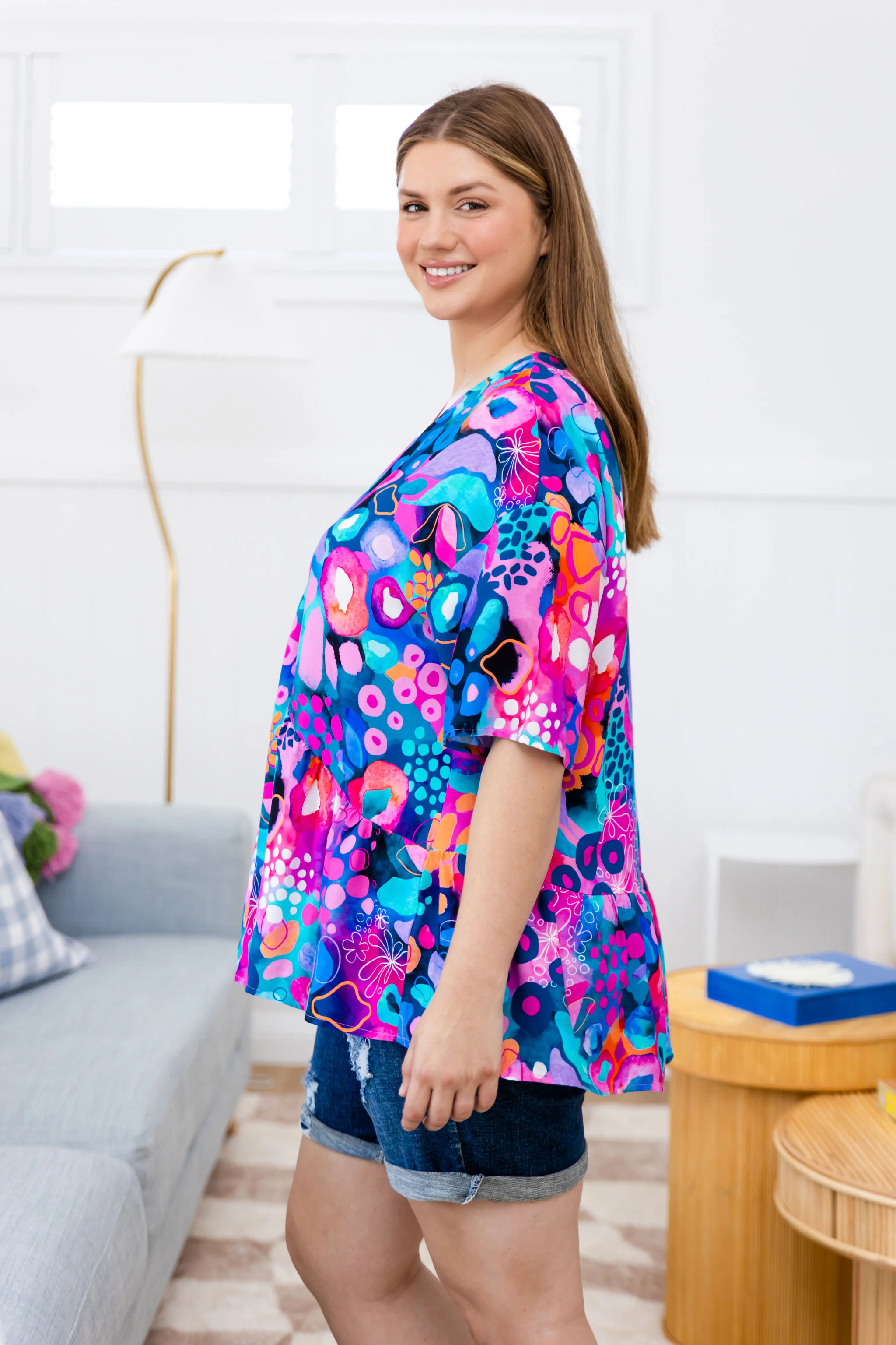 Peak Top in Midnight Safari by Kasey Rainbow - Image 13