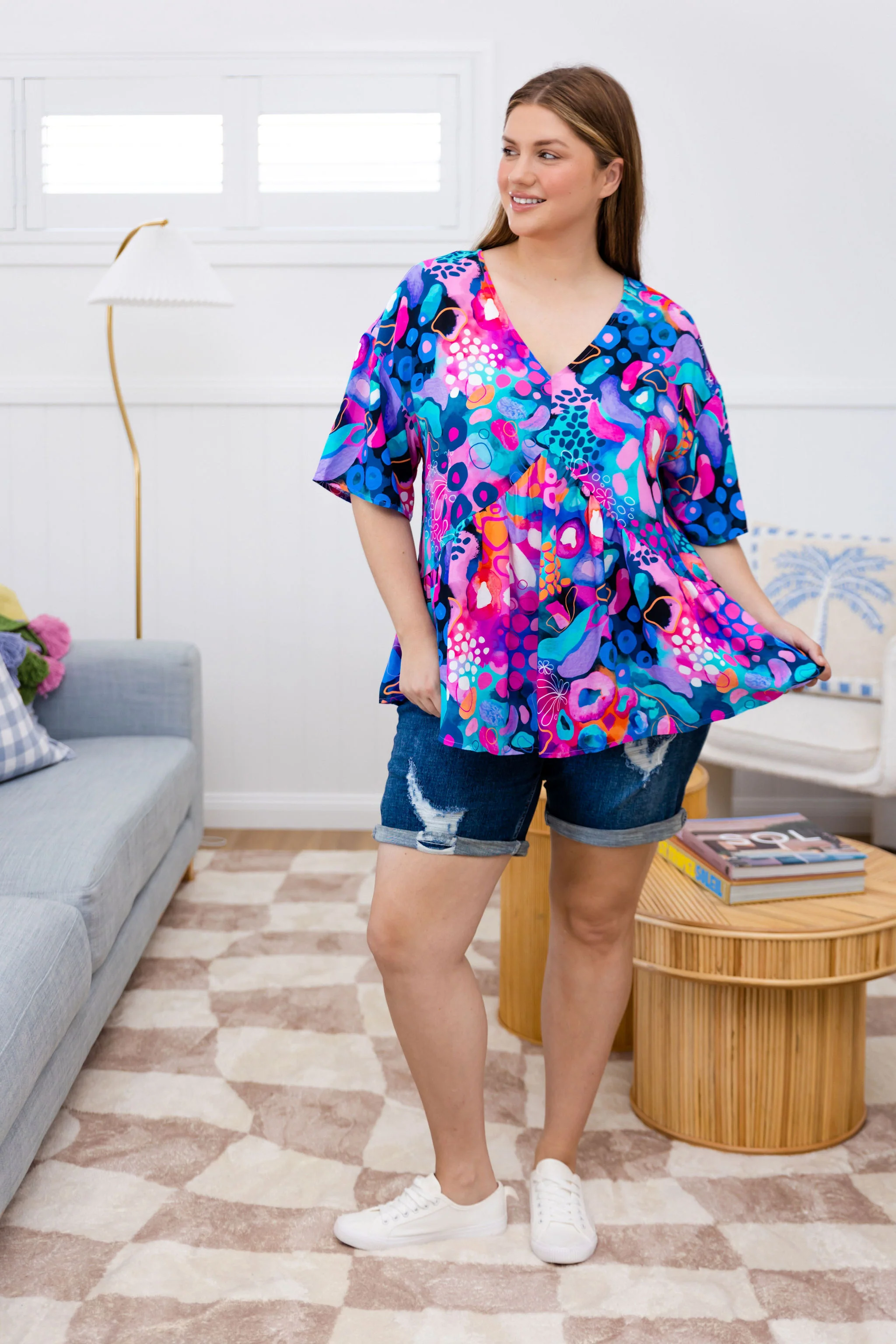 Peak Top in Midnight Safari by Kasey Rainbow - Image 24