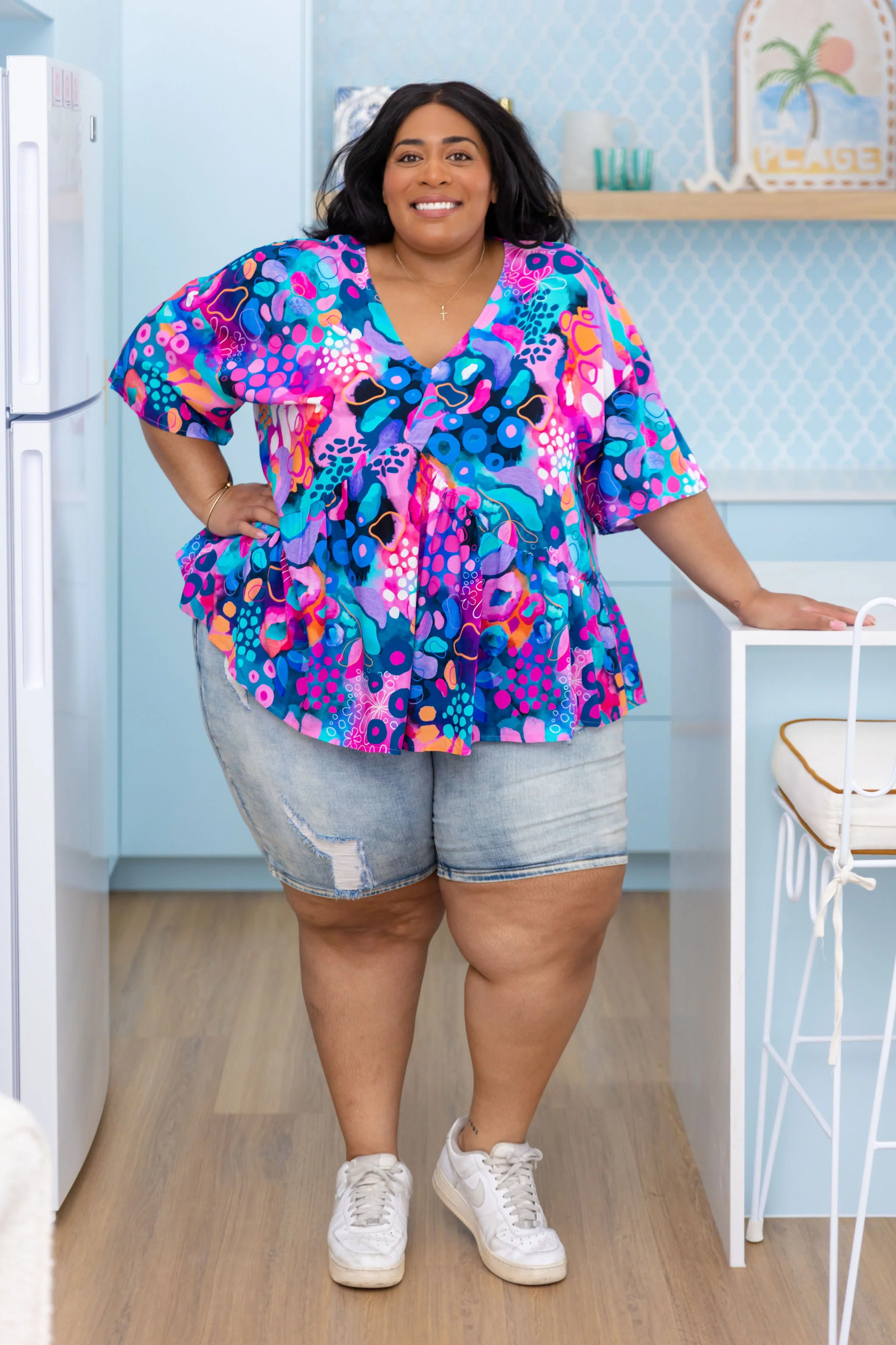 Peak Top in Midnight Safari by Kasey Rainbow - Image 27