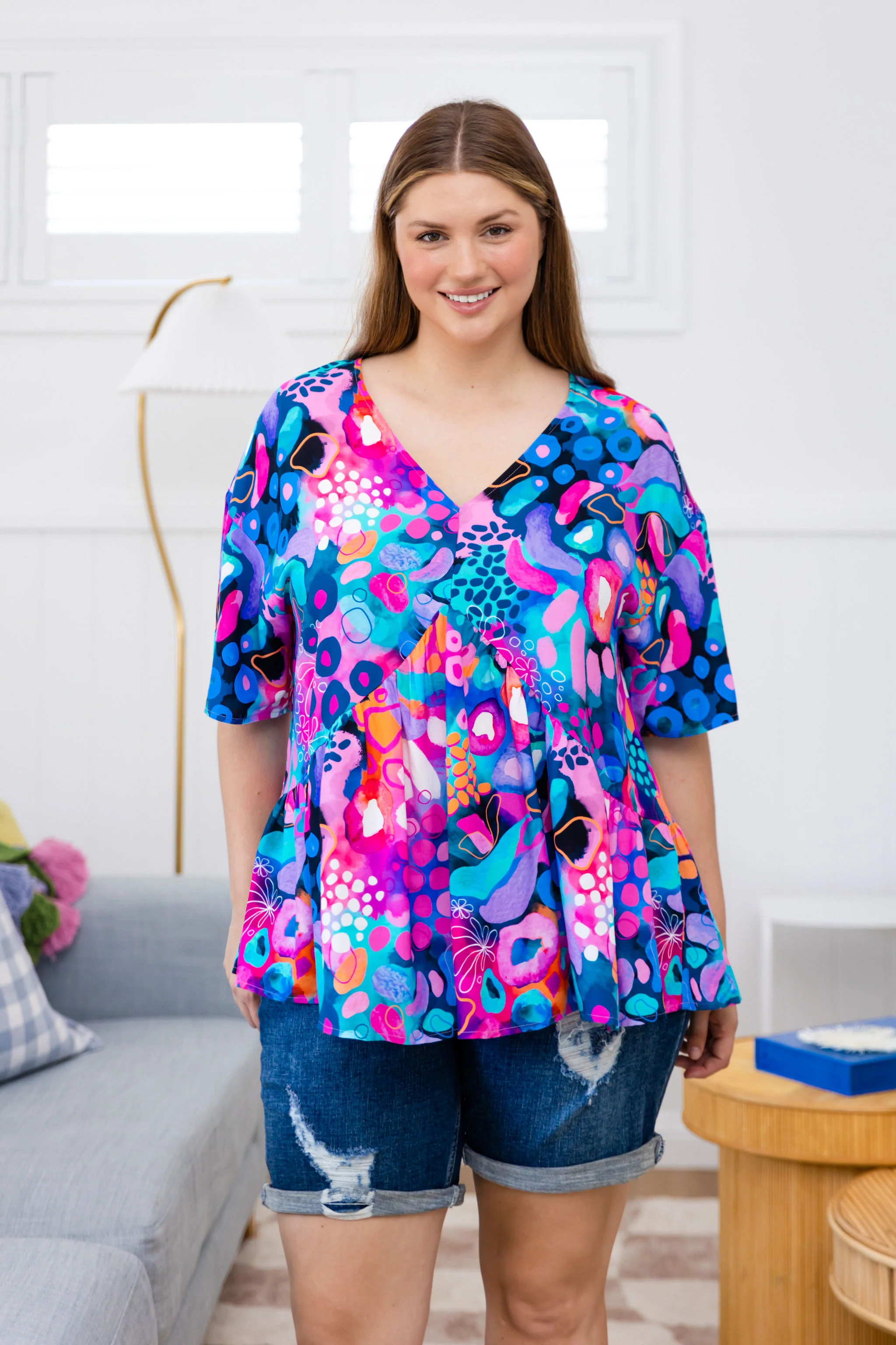 Peak Top in Midnight Safari by Kasey Rainbow - Image 4