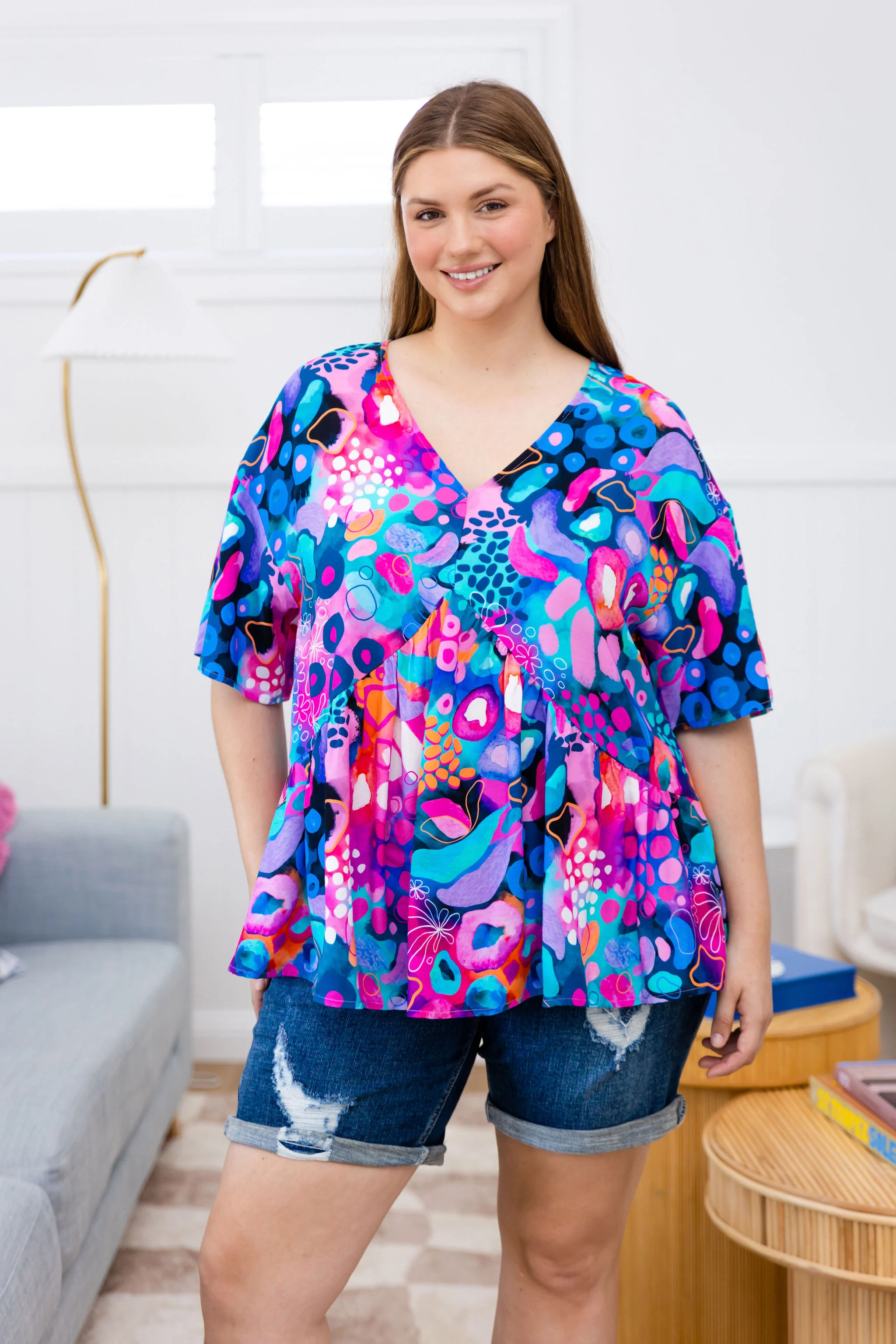 Peak Top in Midnight Safari by Kasey Rainbow - Image 5