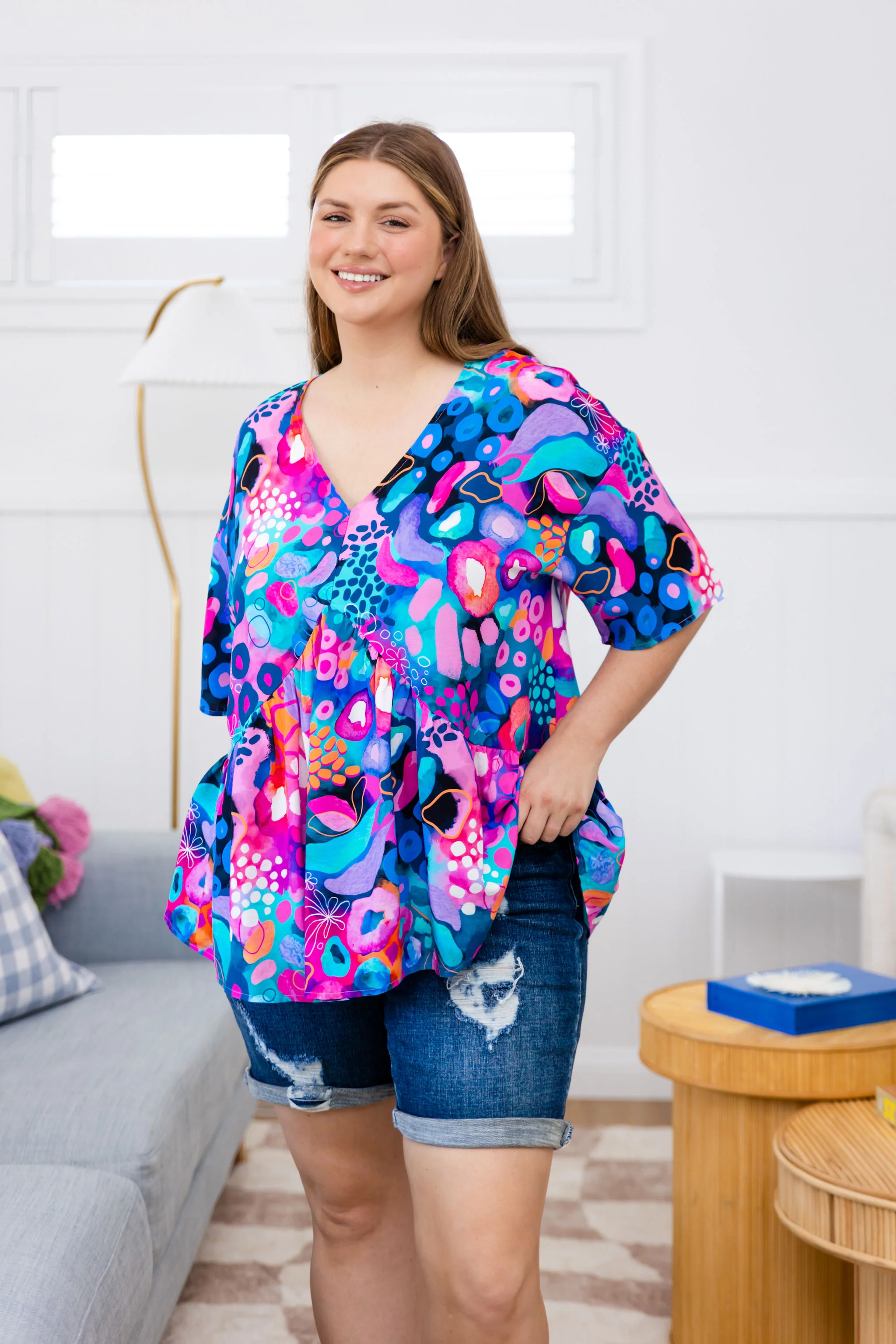 Peak Top in Midnight Safari by Kasey Rainbow - Image 6