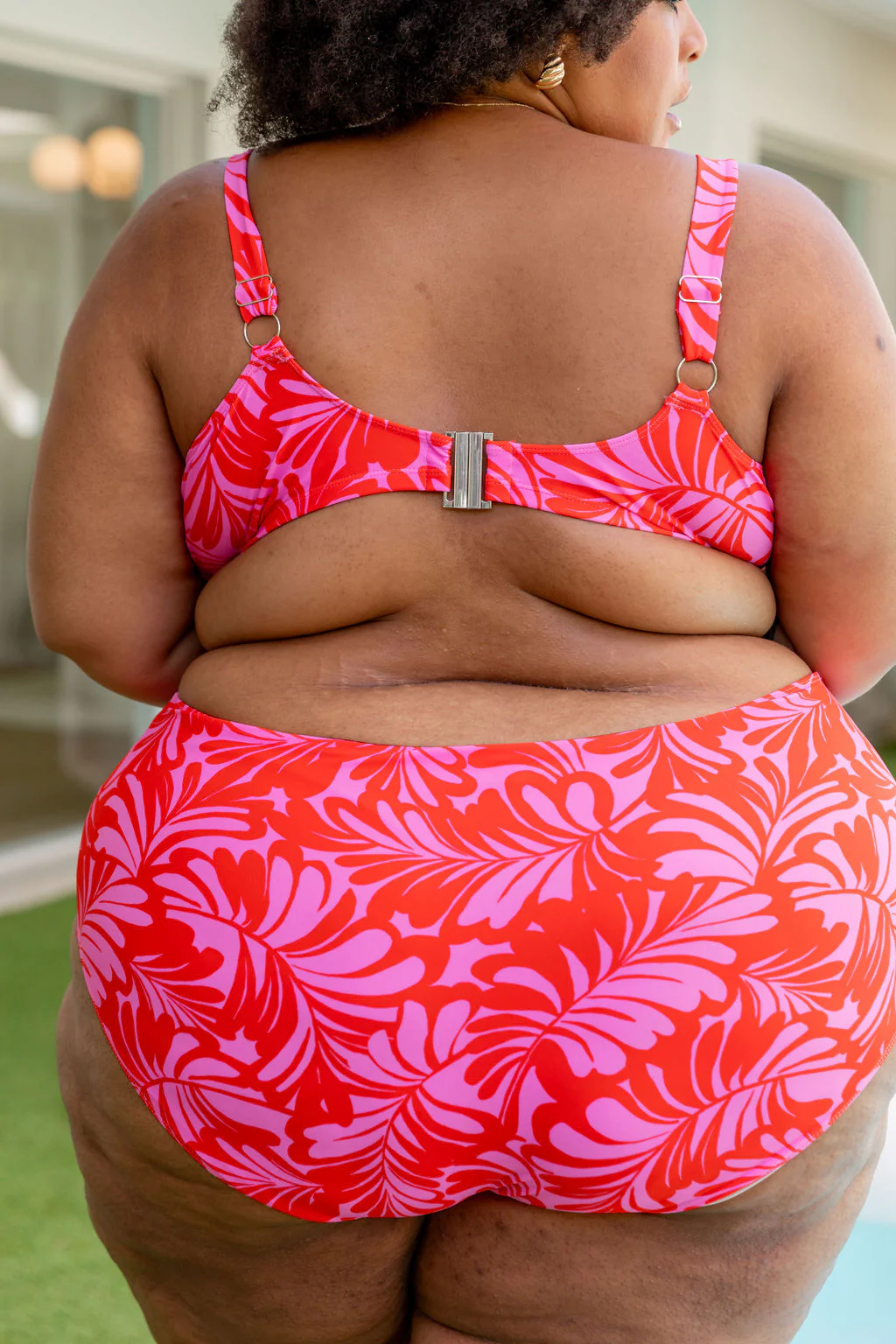 Pearl Bikini Pants In Pink Jungle - Image 36