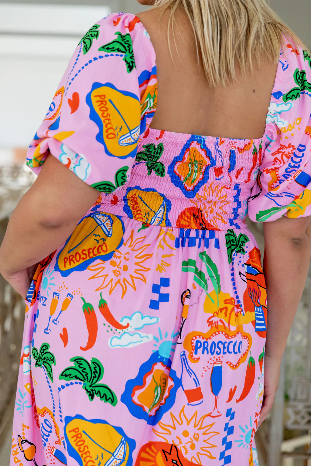 Pippa Cut Out Dress in Cin Cin - Image 16