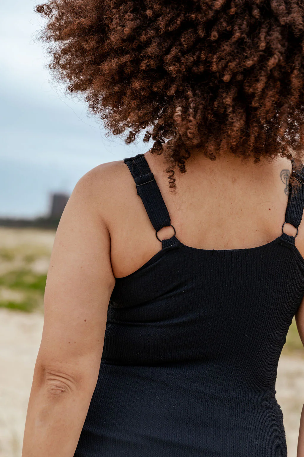 Burleigh Tankini Top in Black - Image 31