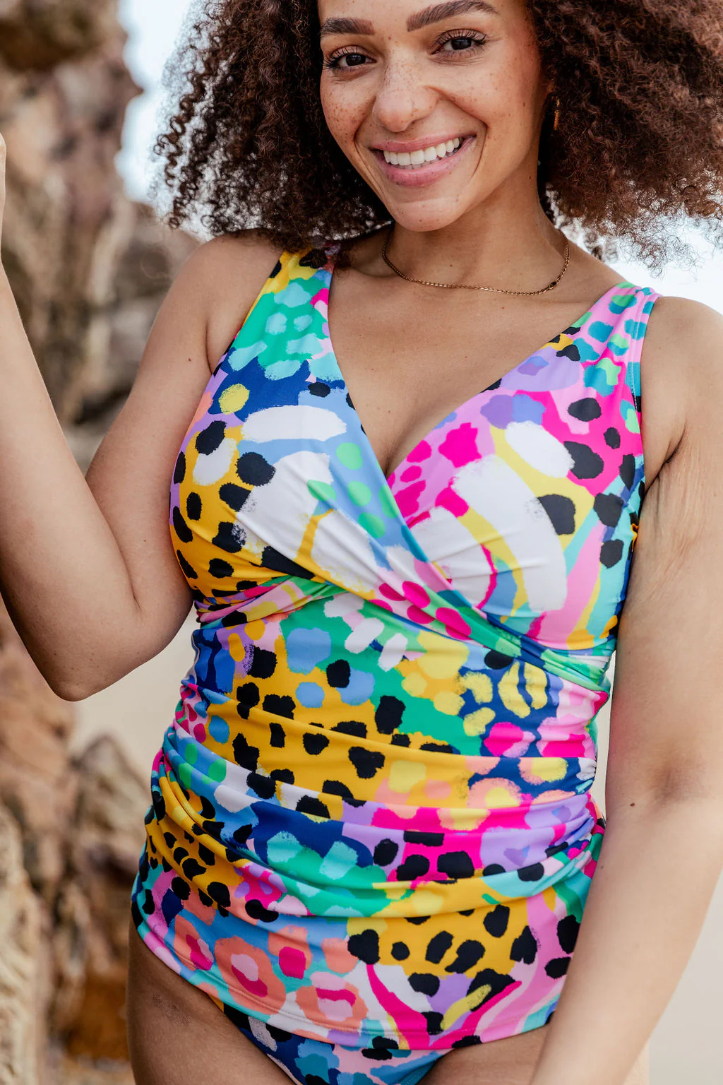 Burleigh Tankini Top in Kasey Swim by Kasey Rainbow - Image 14