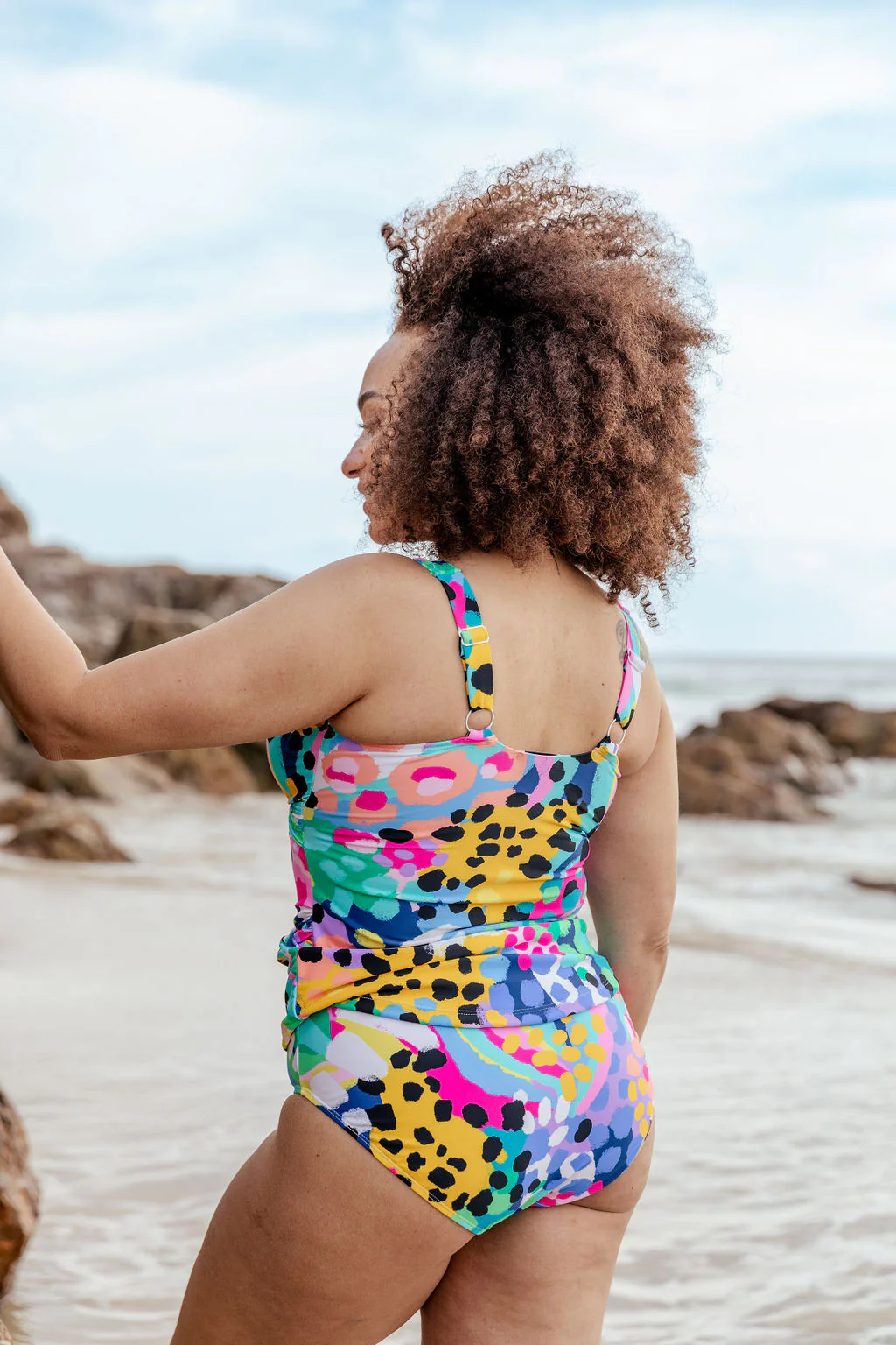 Burleigh Tankini Top in Kasey Swim by Kasey Rainbow - Image 19