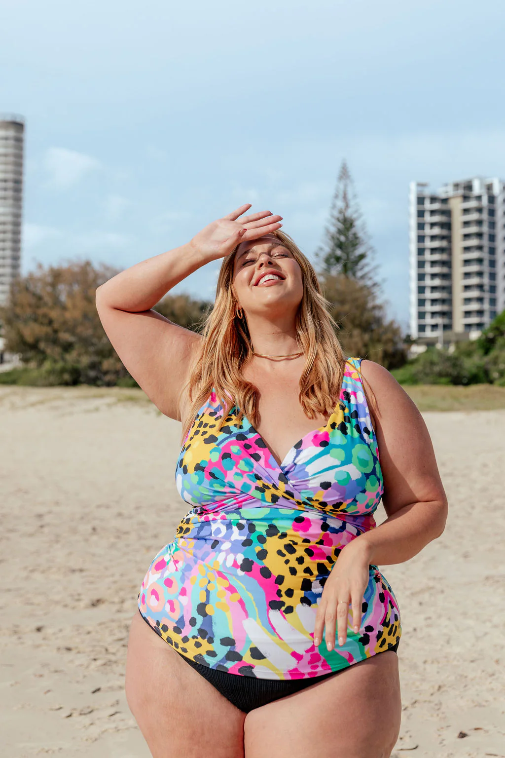 Burleigh Tankini Top in Kasey Swim by Kasey Rainbow - Image 36