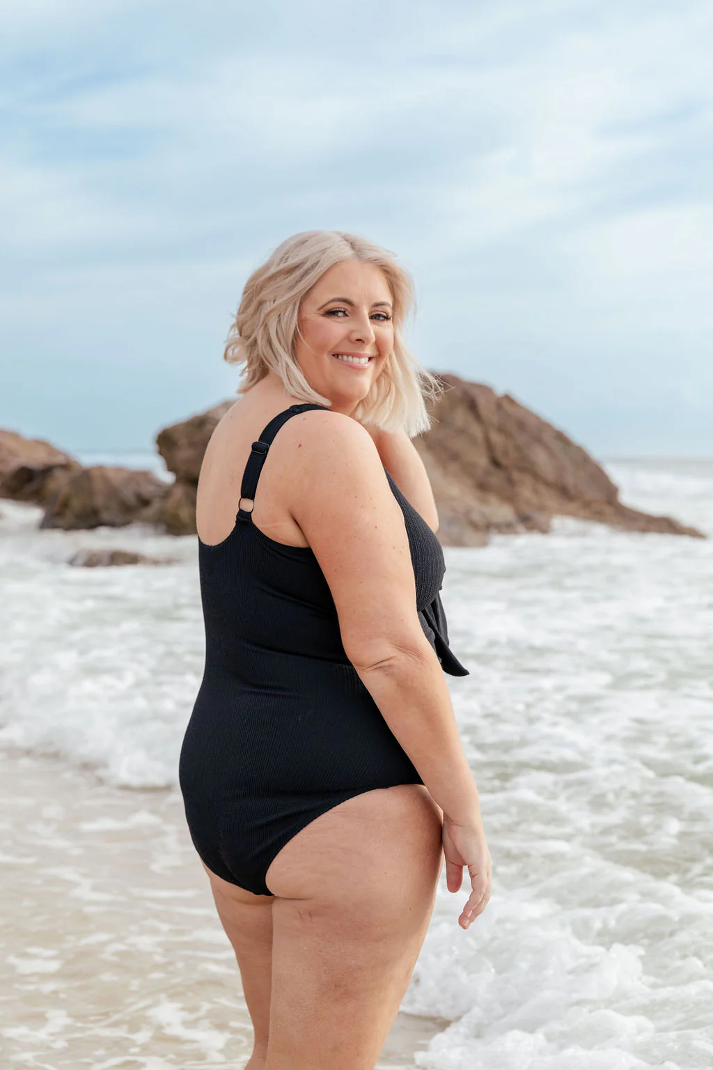 Noosa Tie One Piece in Black - Image 26