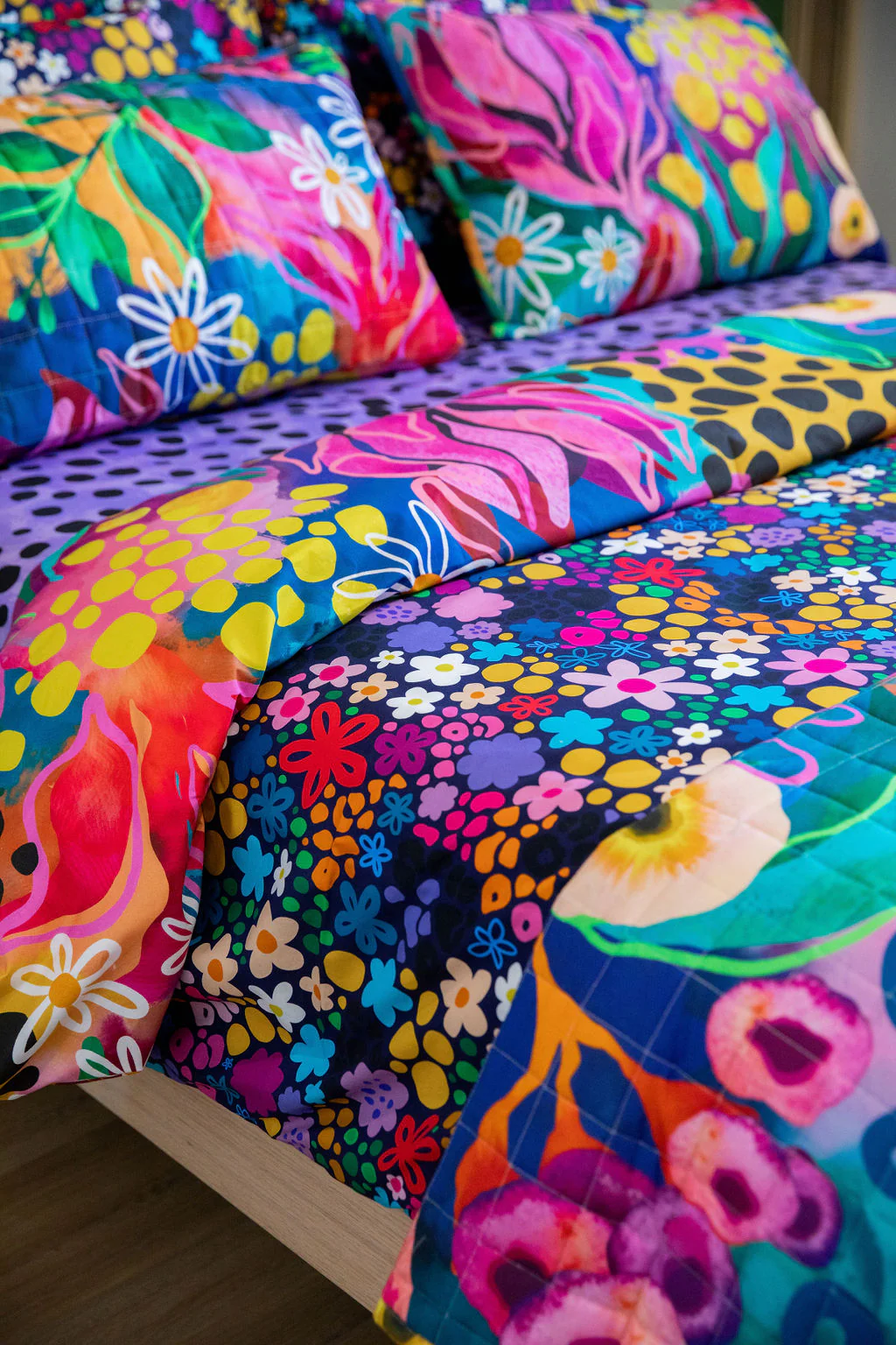 Quilt Cover Set in Matilda by Kasey Rainbow - Image 10