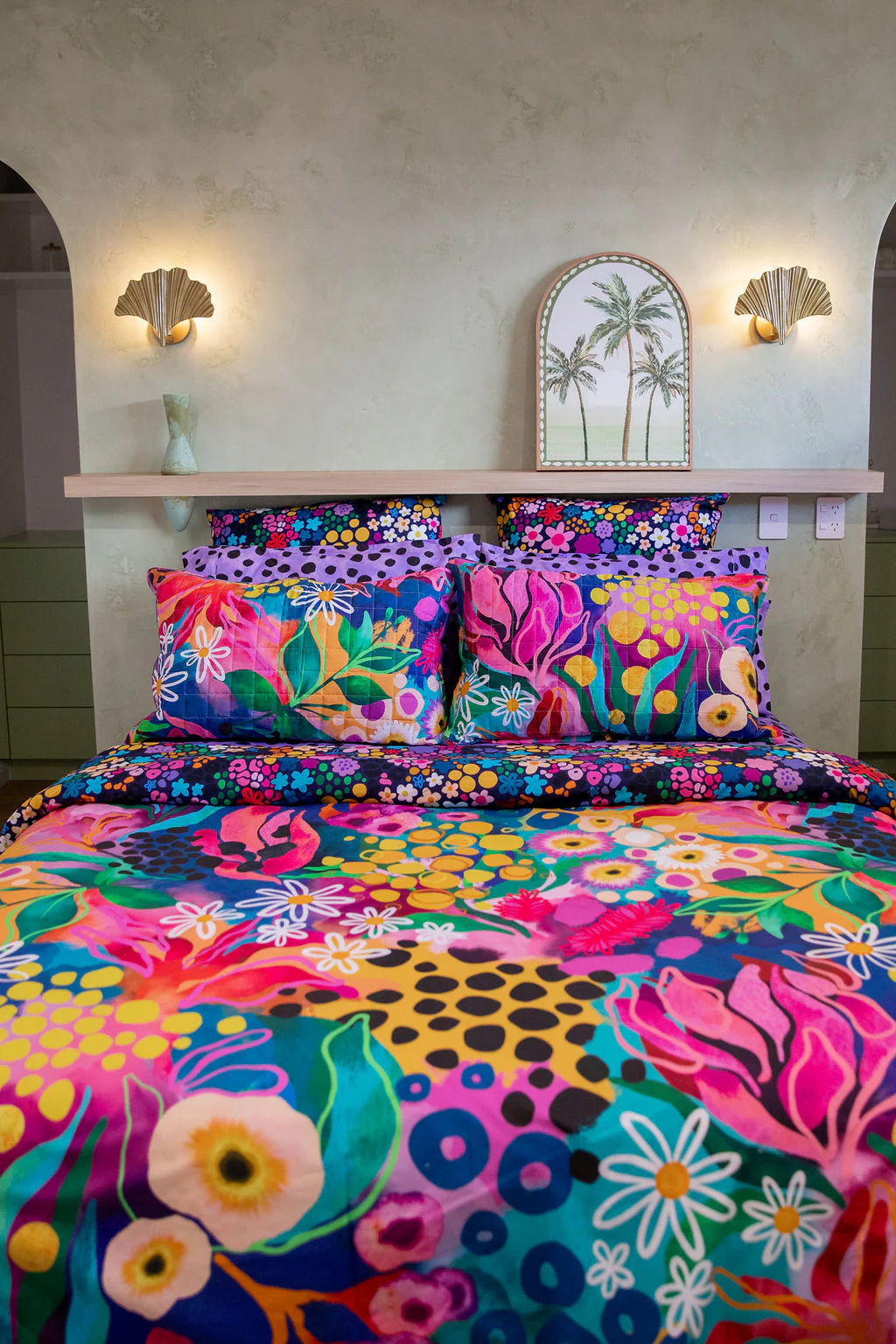 Quilt Cover Set in Matilda by Kasey Rainbow - Image 11