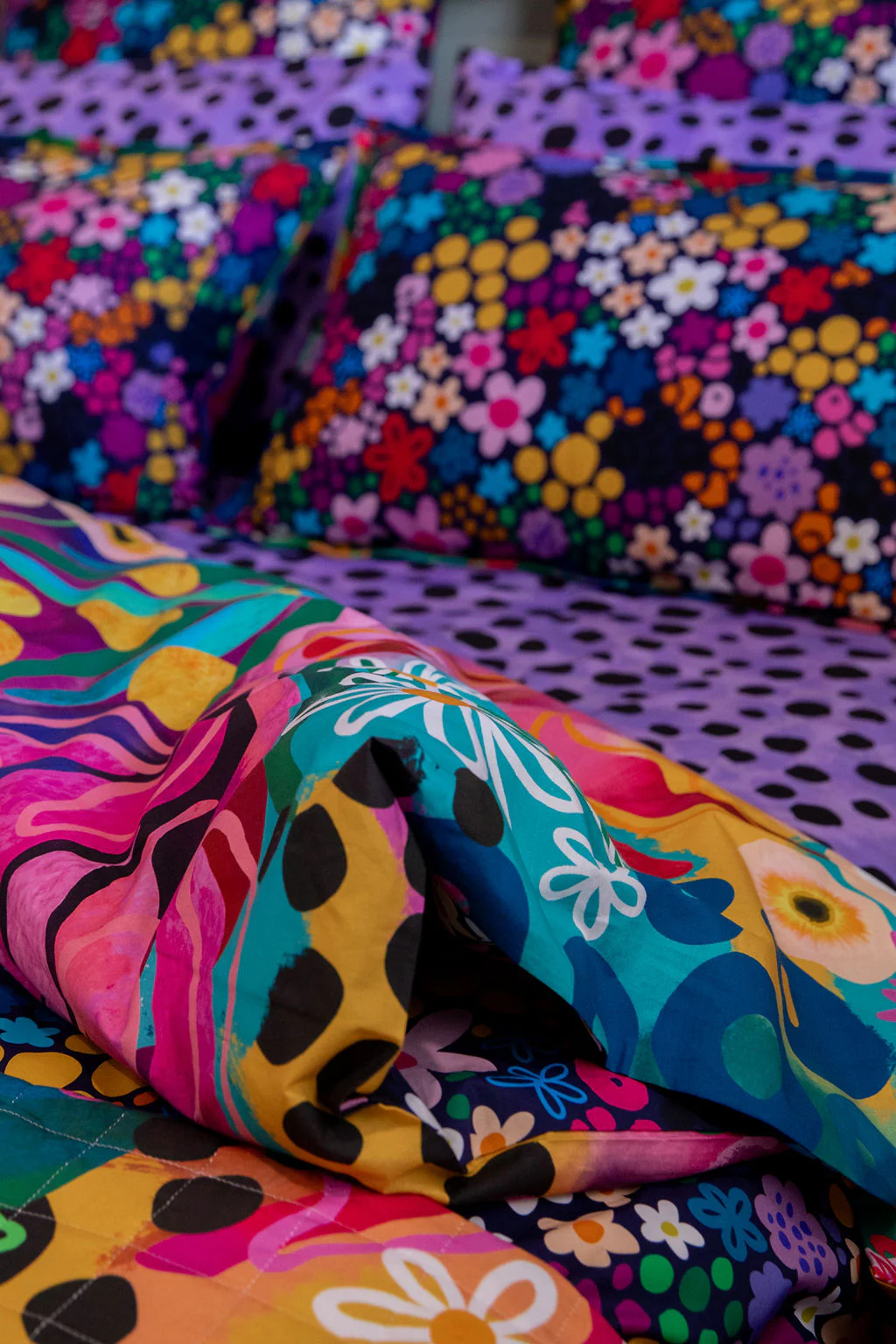 Quilt Cover Set in Matilda by Kasey Rainbow - Image 22