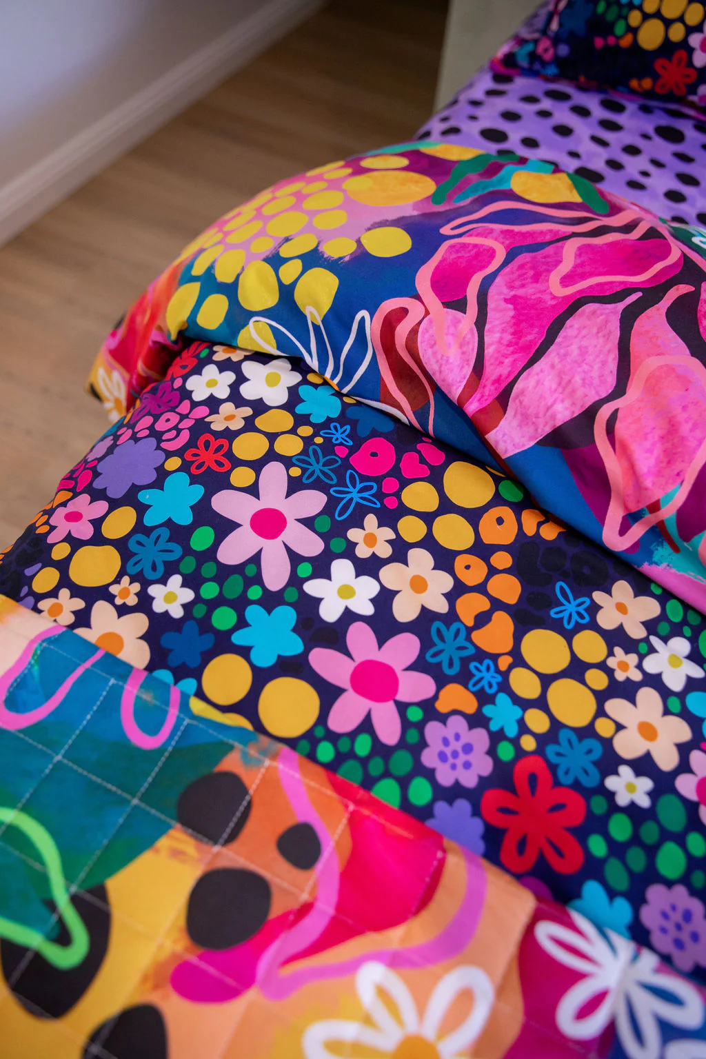 Quilt Cover Set in Matilda by Kasey Rainbow - Image 25