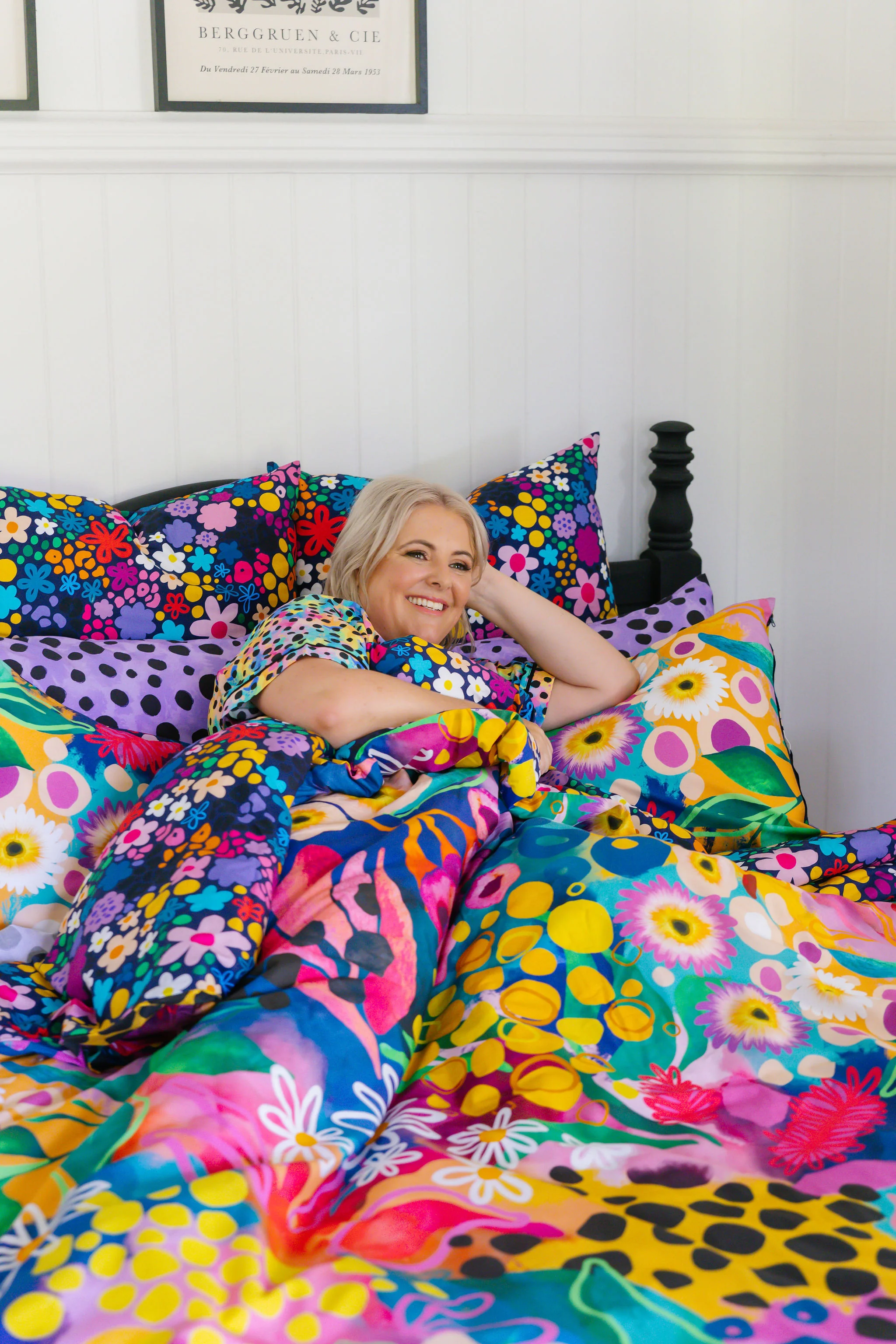 Quilt Cover Set in Matilda by Kasey Rainbow - Image 28