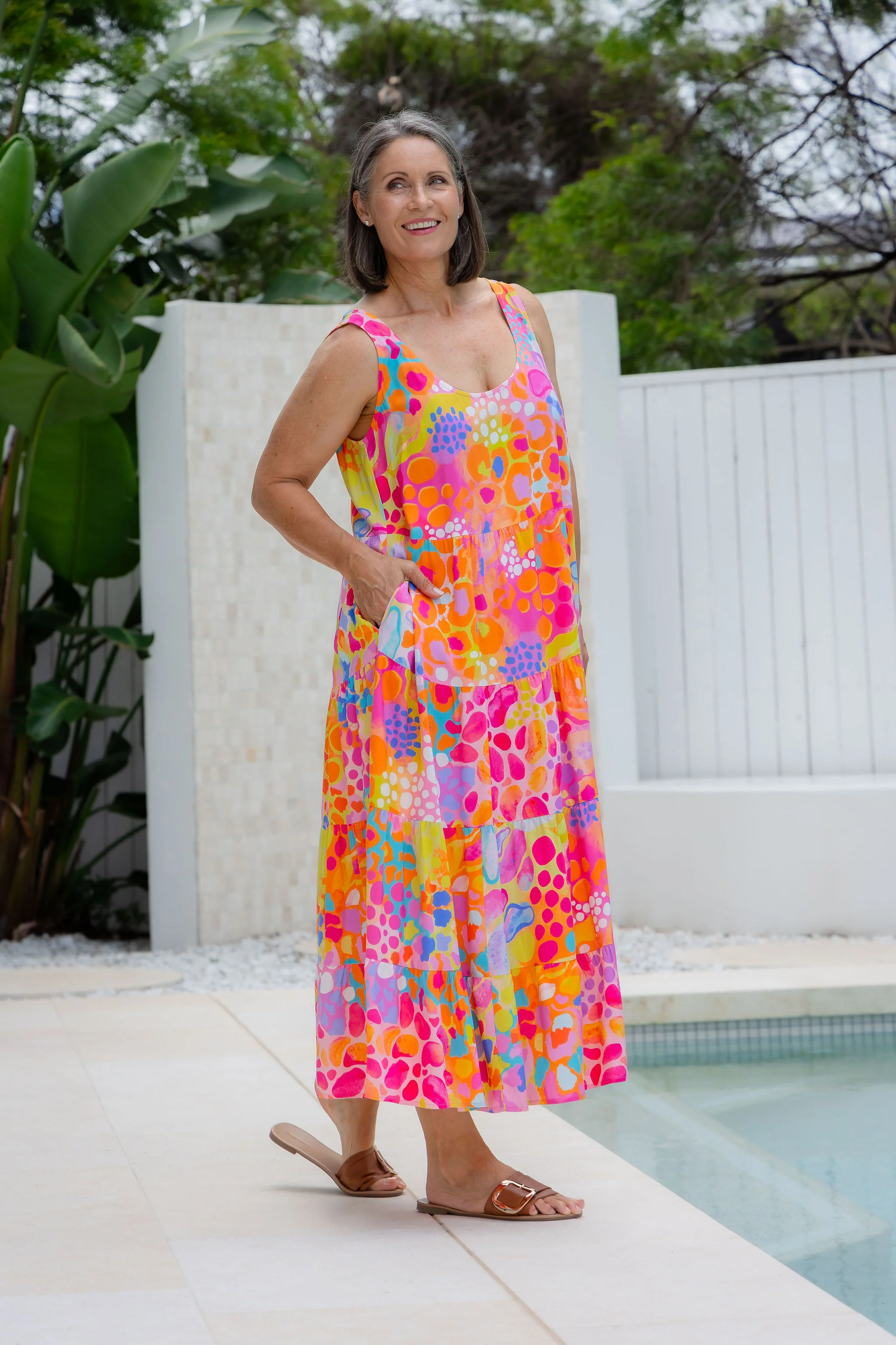 Ronnie Dress in Tequila Sunrise by Kasey Rainbow - Image 10