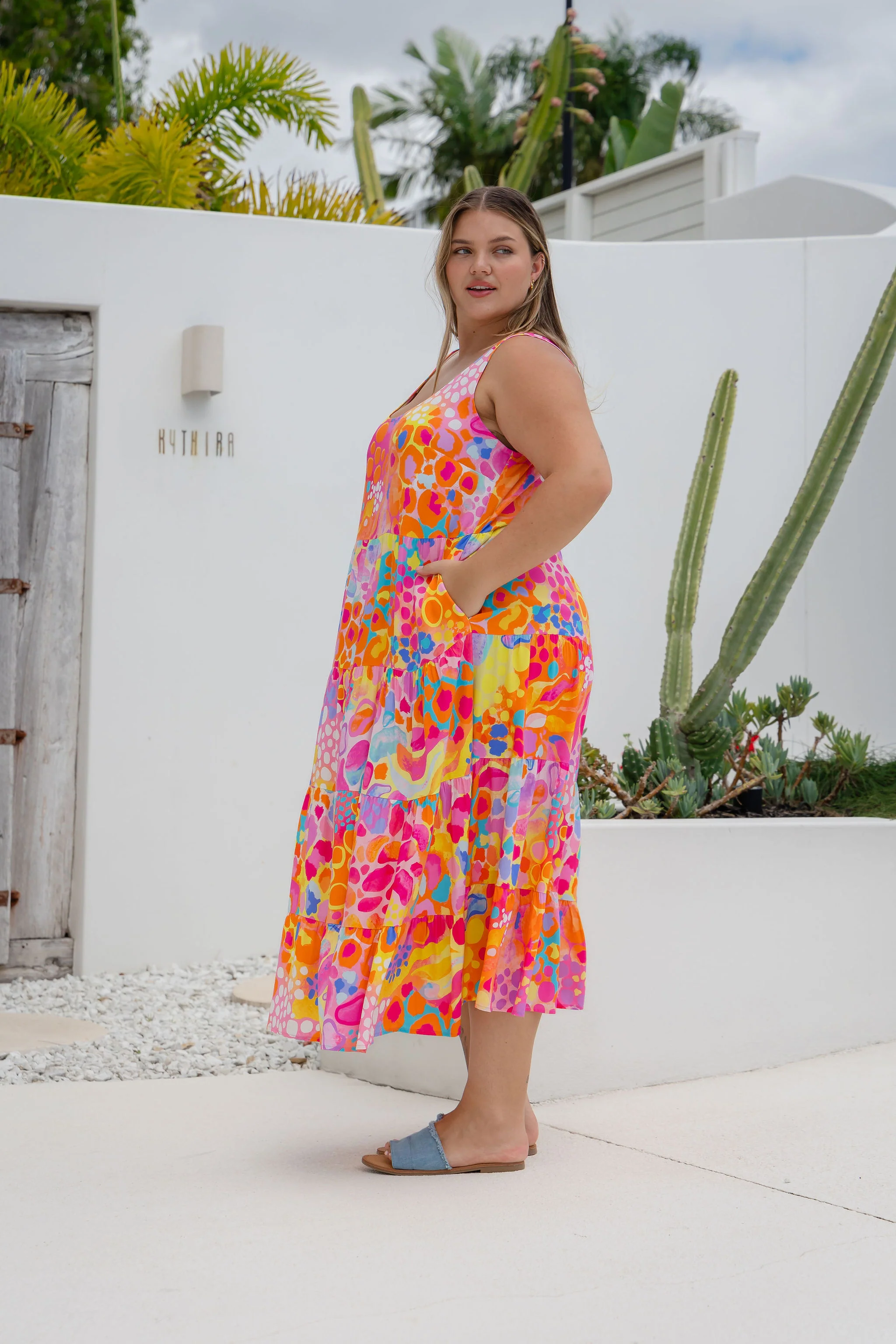 Ronnie Dress in Tequila Sunrise by Kasey Rainbow - Image 15