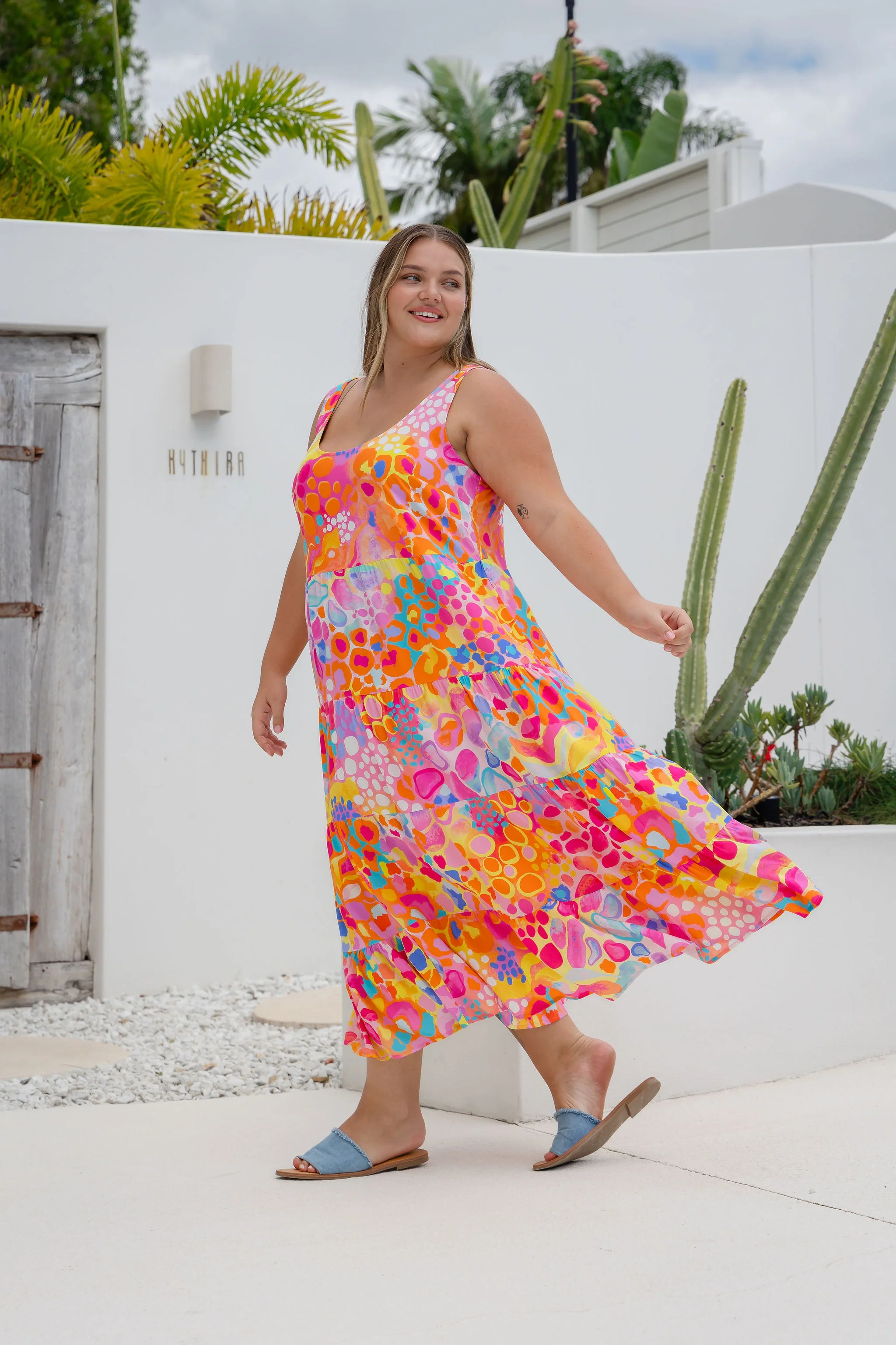 Ronnie Dress in Tequila Sunrise by Kasey Rainbow - Image 16