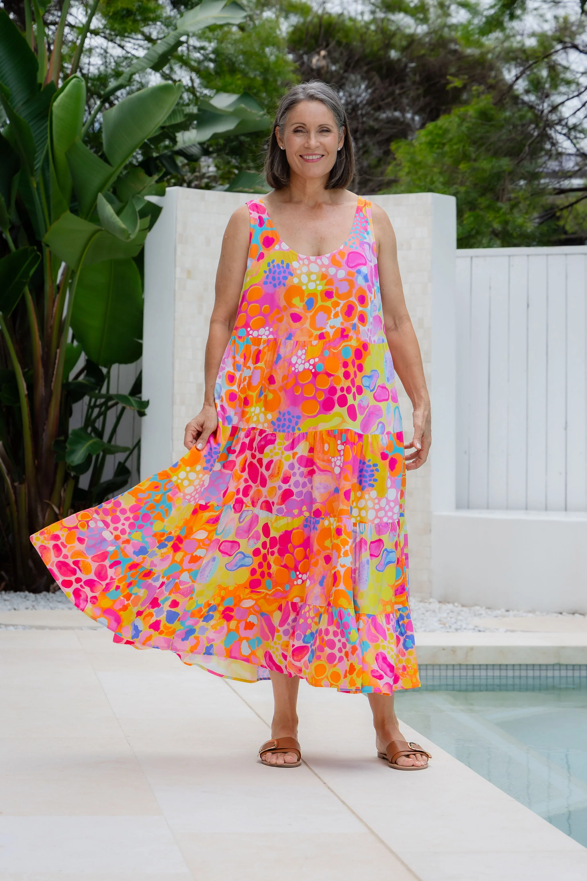 Ronnie Dress in Tequila Sunrise by Kasey Rainbow - Image 6