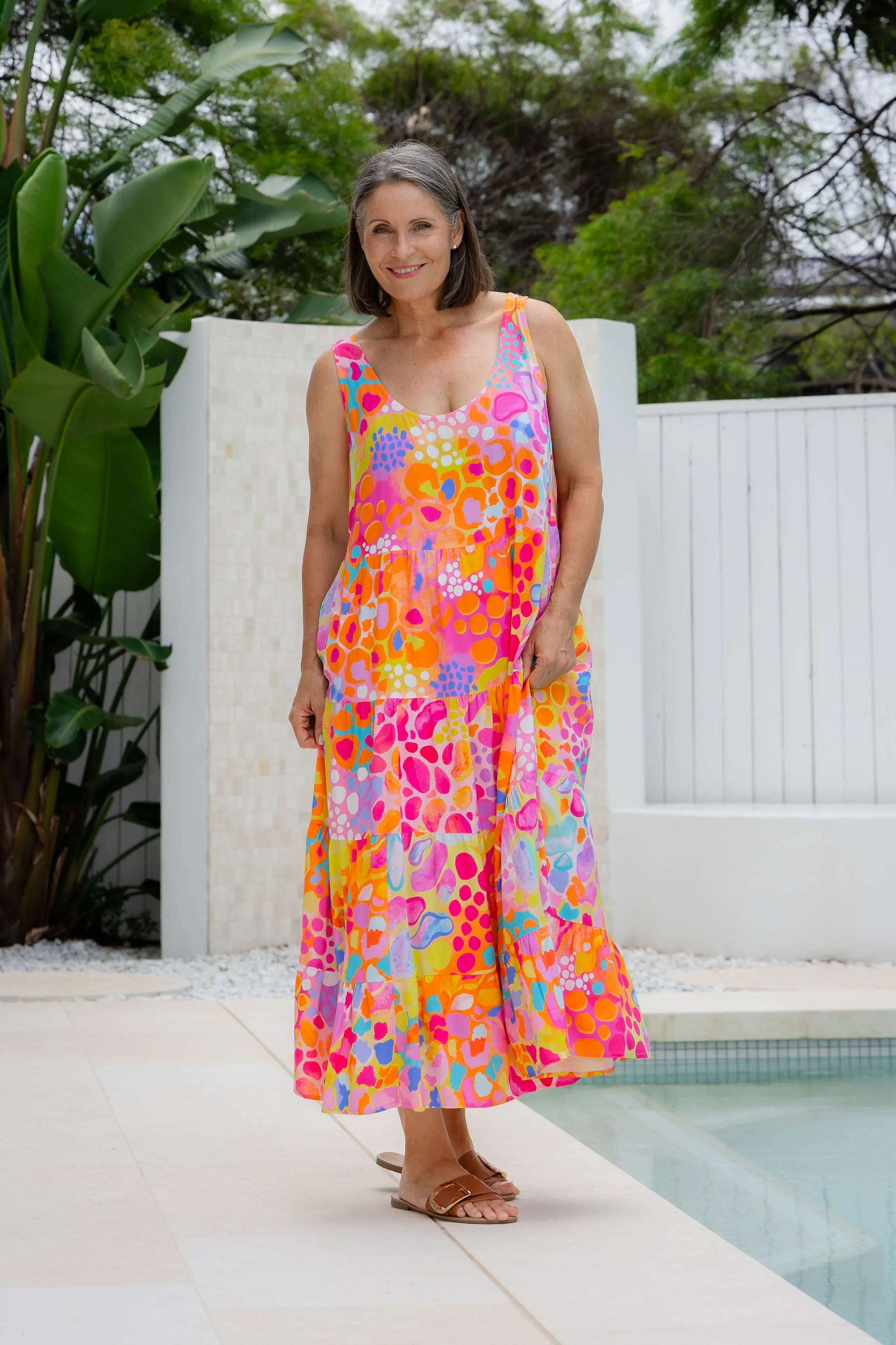 Ronnie Dress in Tequila Sunrise by Kasey Rainbow - Image 7