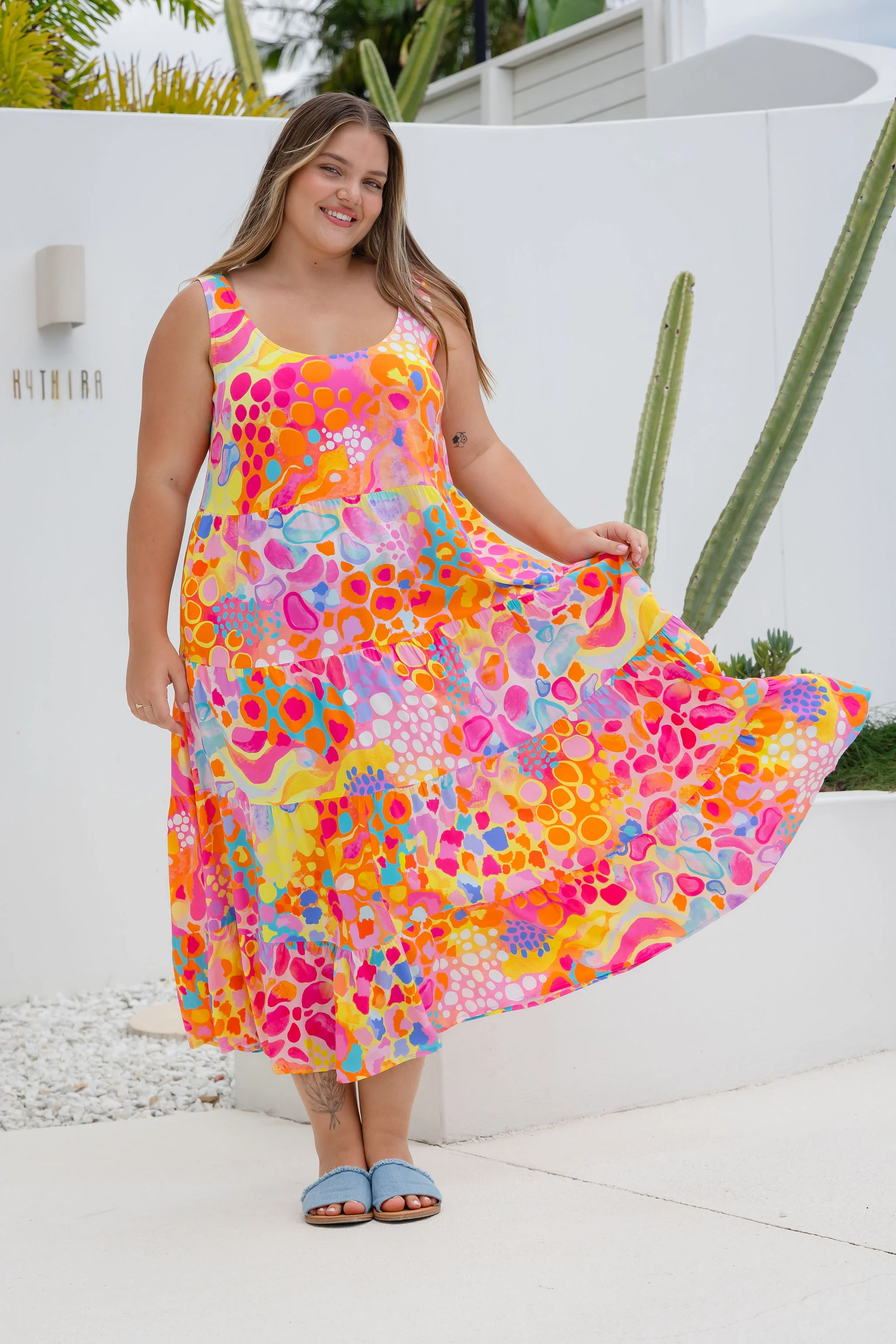 Ronnie Dress in Tequila Sunrise by Kasey Rainbow - Image 8