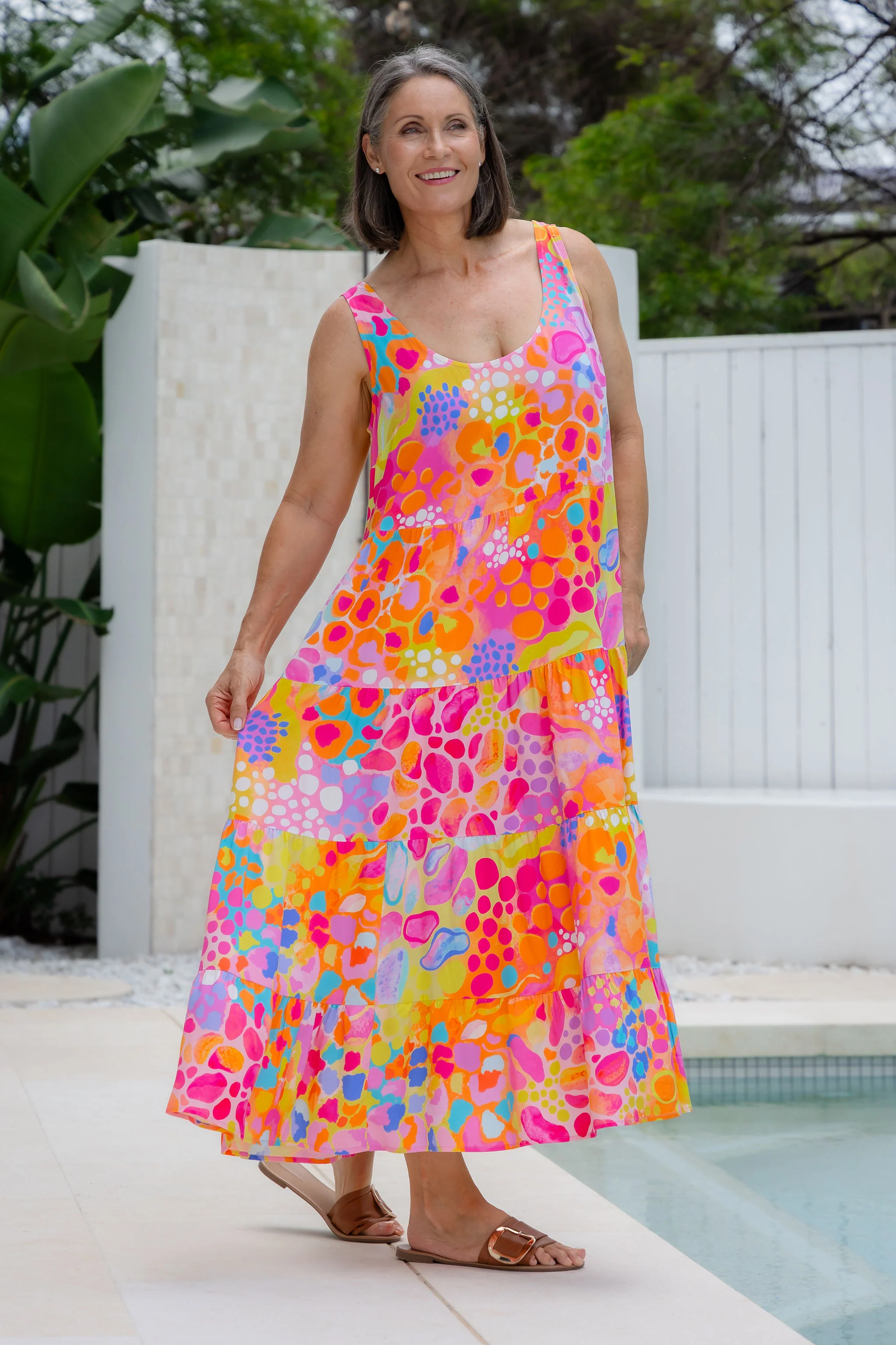 Ronnie Dress in Tequila Sunrise by Kasey Rainbow - Image 9